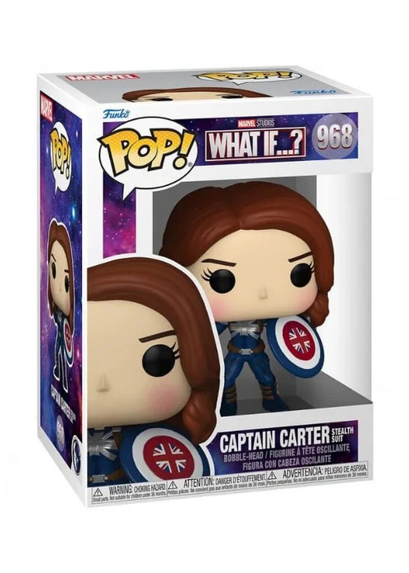 Marvel What If? Funko Pop N° 968 Captain Carter
