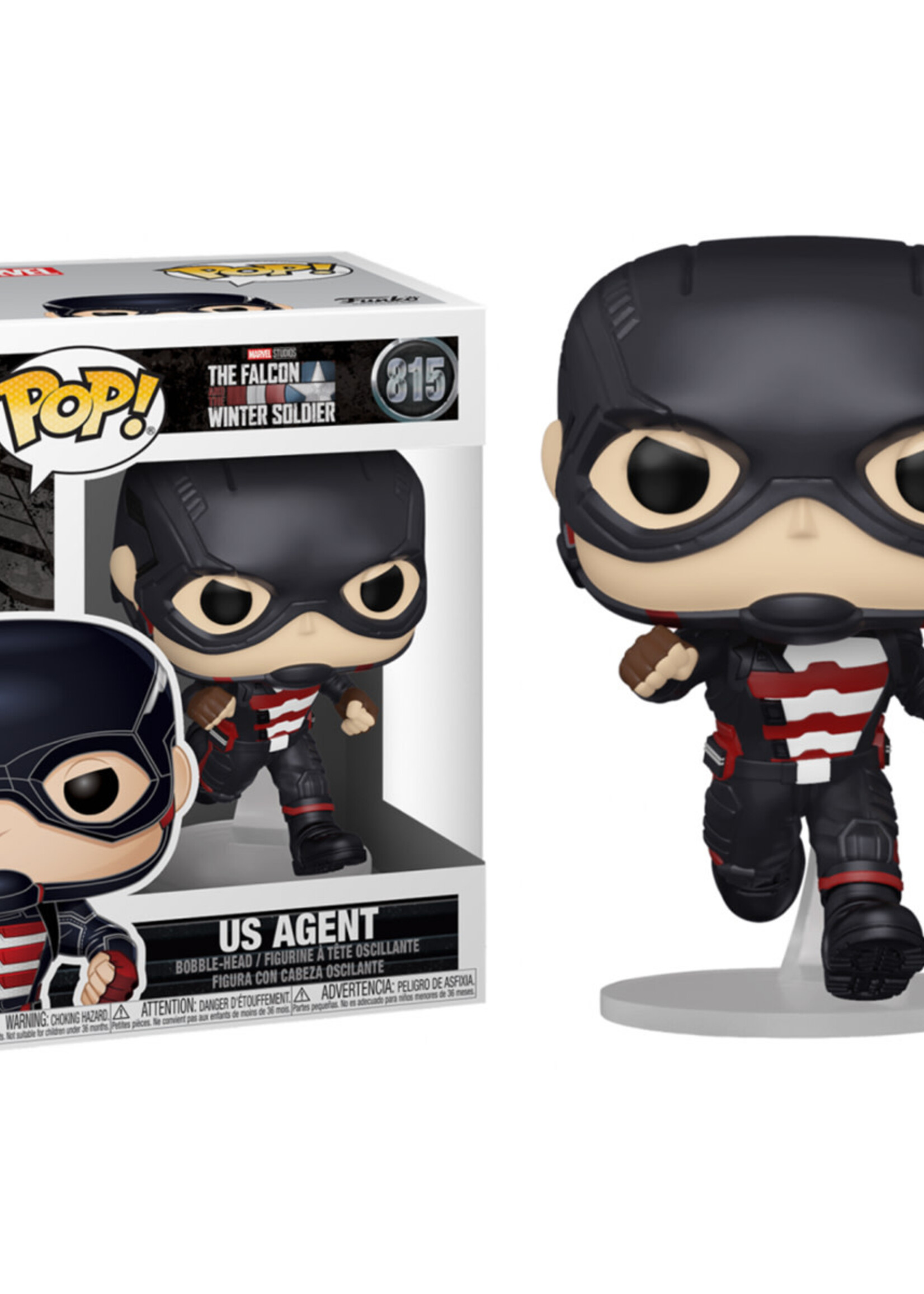 The Falcon And The Winter Soldier Funko  Pop N° 815 US Agent