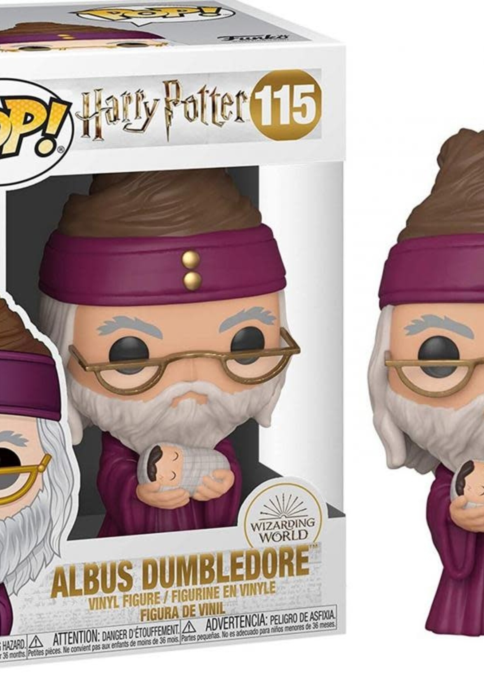 Harry Potter Funko Pop N° 115 Dumbledore With Baby Harry