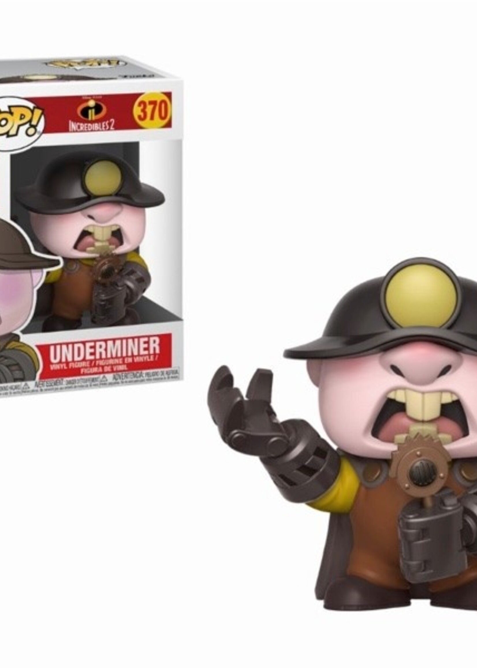 The Incredibles 2 Funko Pop N° 370 Underminer