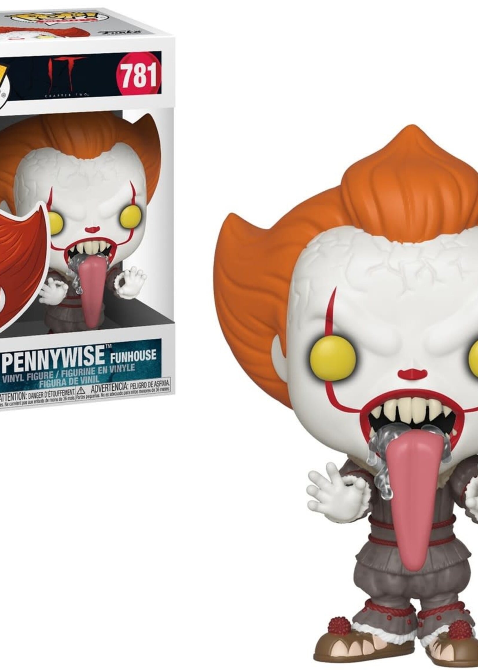 IT Chapter 2 Funko Pop N° 781   Pennywise with Dog Tongue