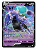 Shadow Rider Calyrex V 74 (CRE): near mint