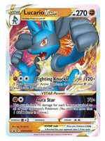 Lucario Vstar 214 (SWSH): near mint