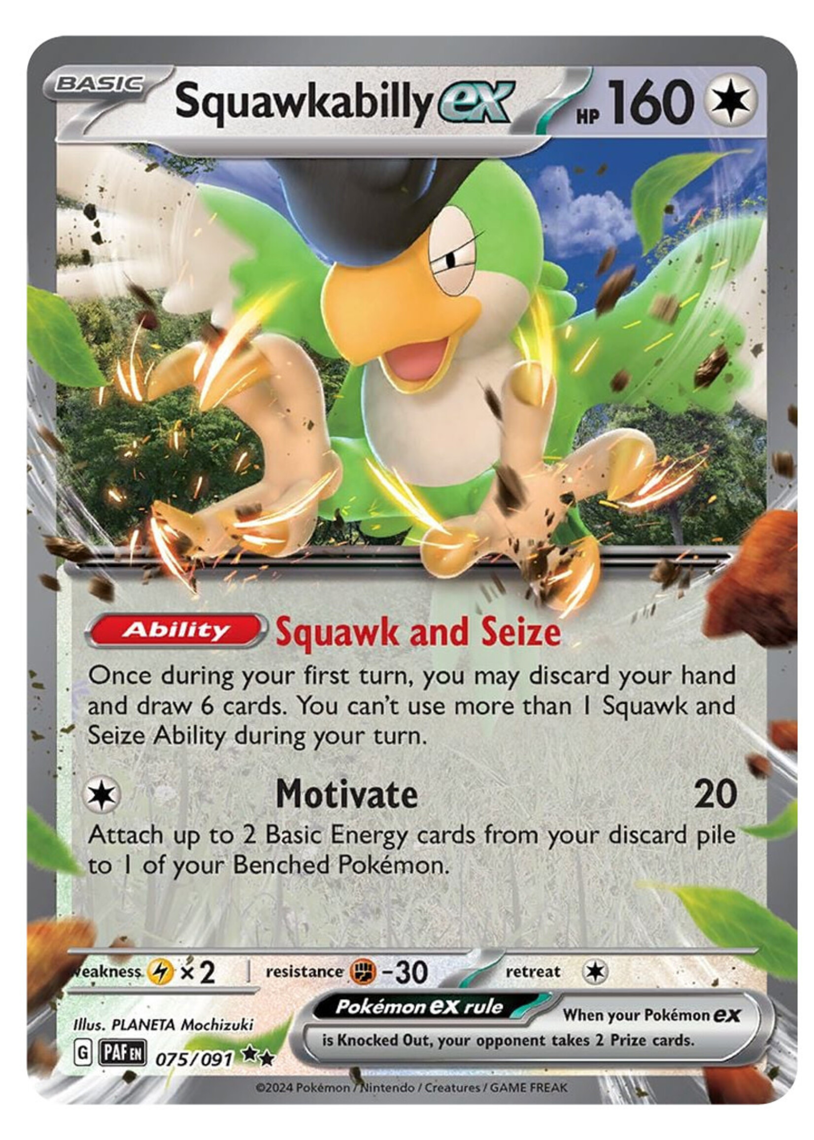 Squawkabilly Ex 75 (PAF): near mint