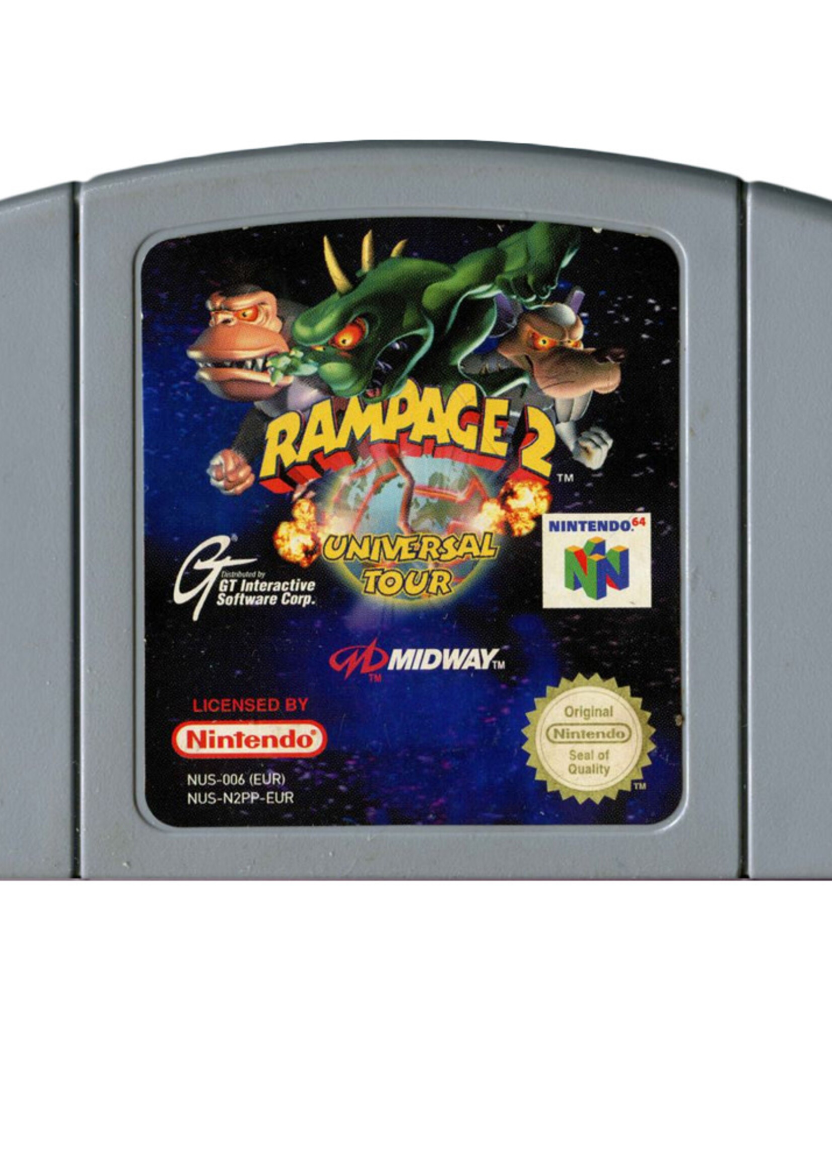 Rampage 2 Universal Tour N64