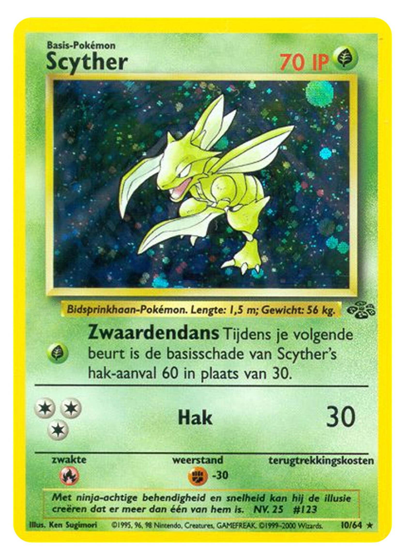 Scyther 10 (JU) Nederlands: played