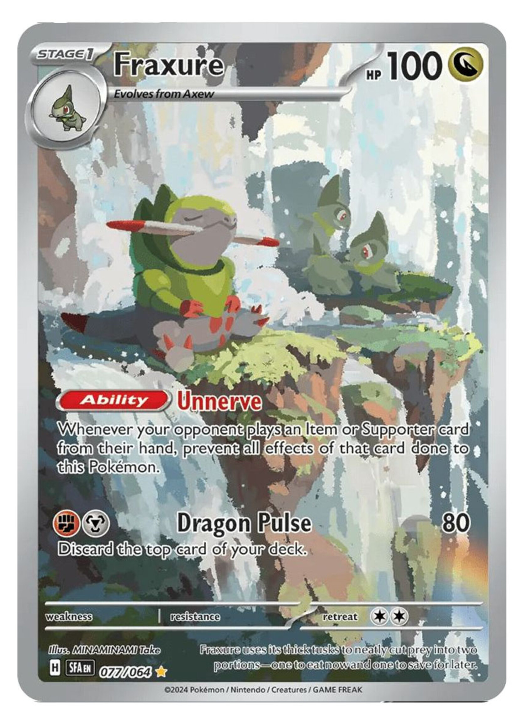 Fraxure 77 (SFA): near mint