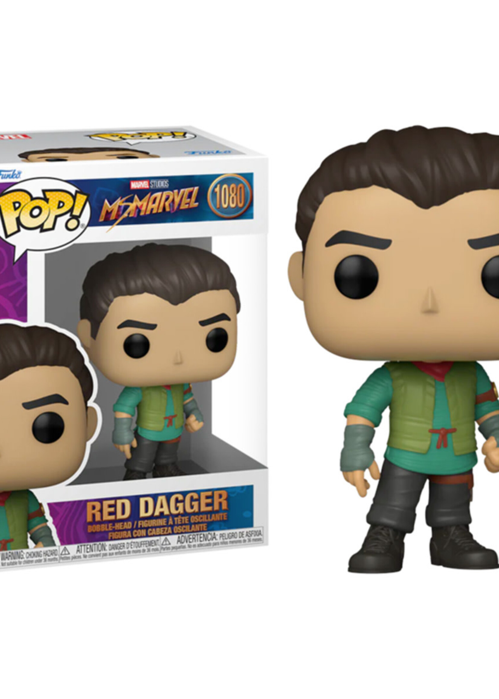 Marvel Funko Pop N° 1080  Miss Marvel Red Dagger