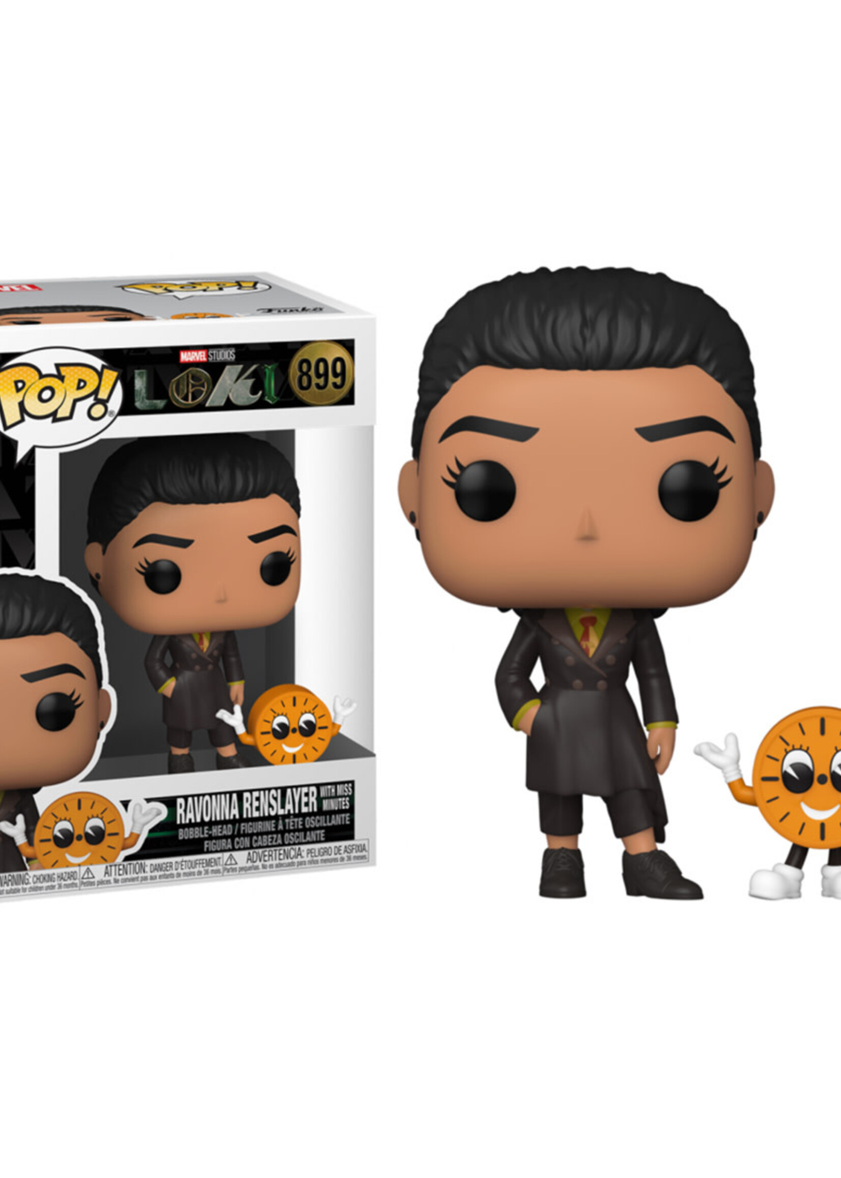 Marvel Loki Funko Pop N° 899  Ravonna With Miss Minutes