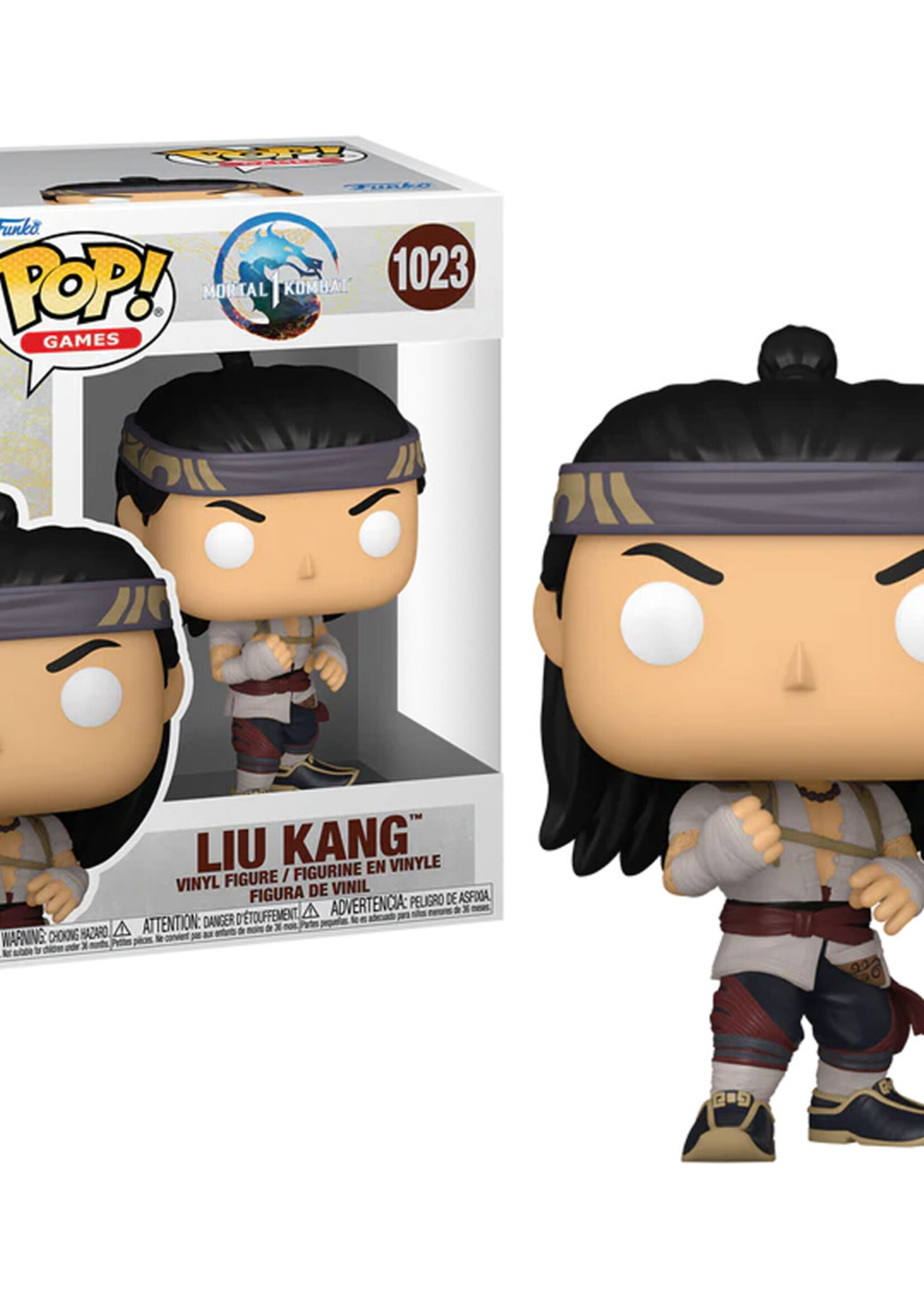 Mortal Kombat 1 Funko Pop N° 1023 Liu Kang (God of Fire)