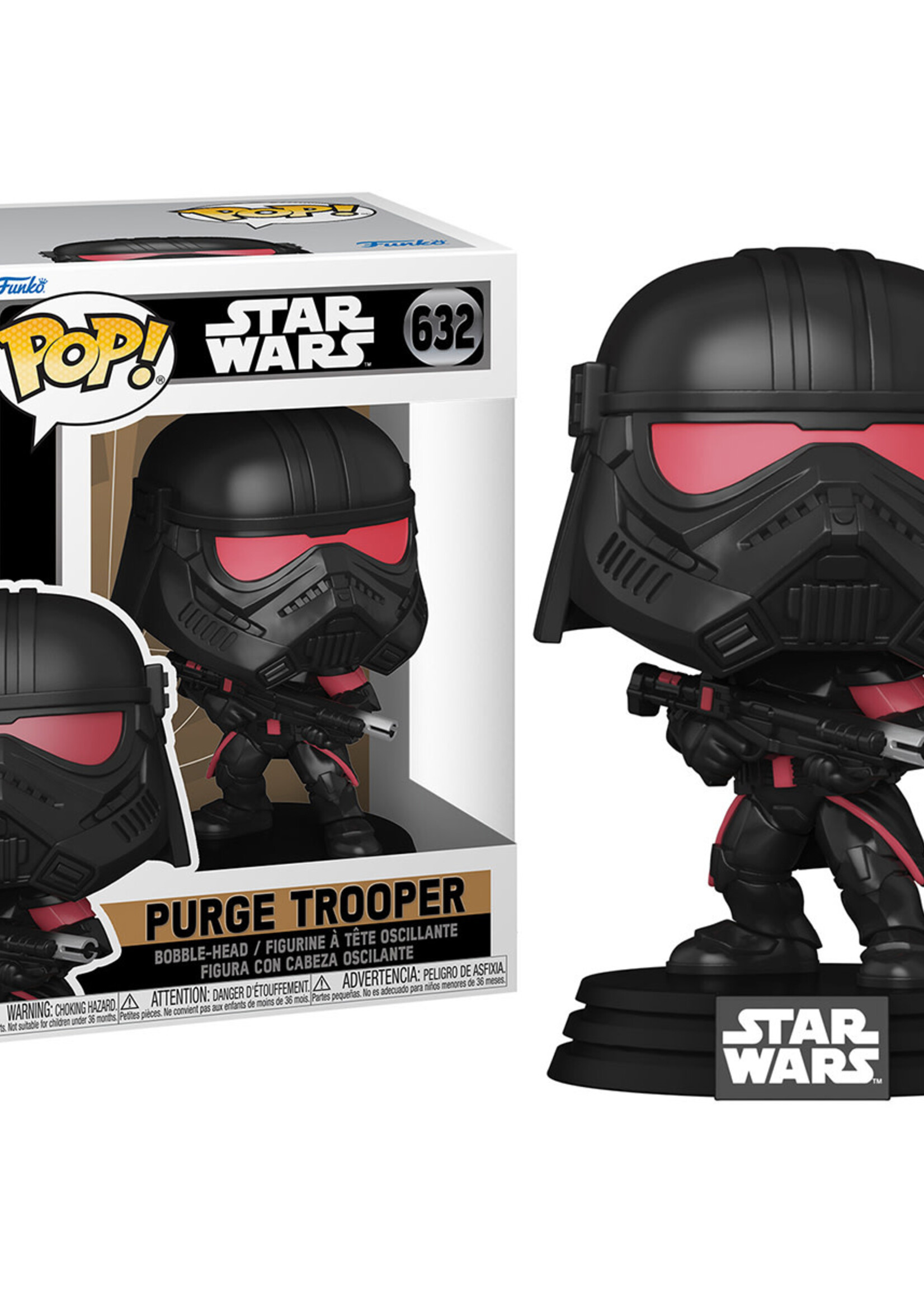 Obi-Wan Kenobi Funko Pop N° 632 Purge Trooper Battle