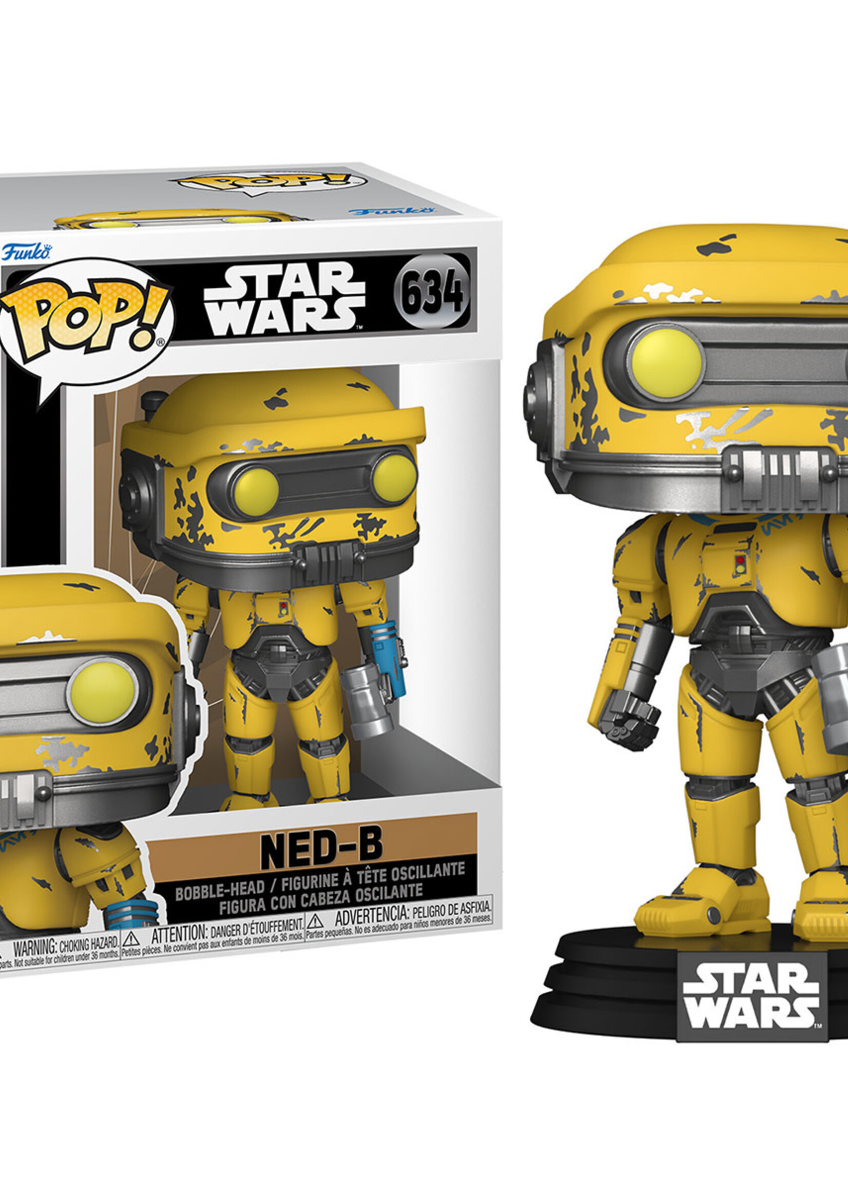 Obi-Wan Kenobi Funko Pop N° 634 Ned-B