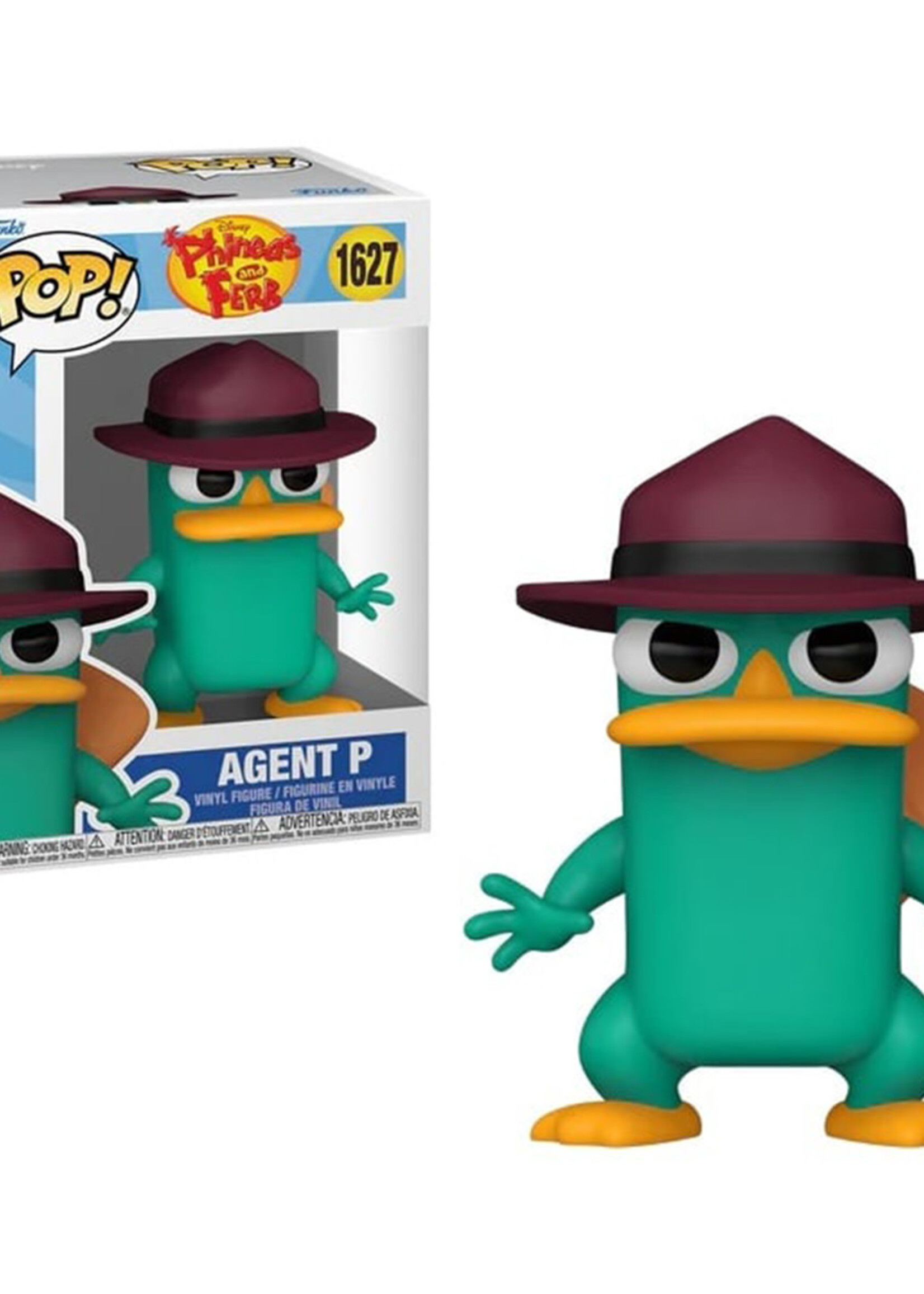 Phineas & Ferb Funko Pop N° 1627 Agent Perry