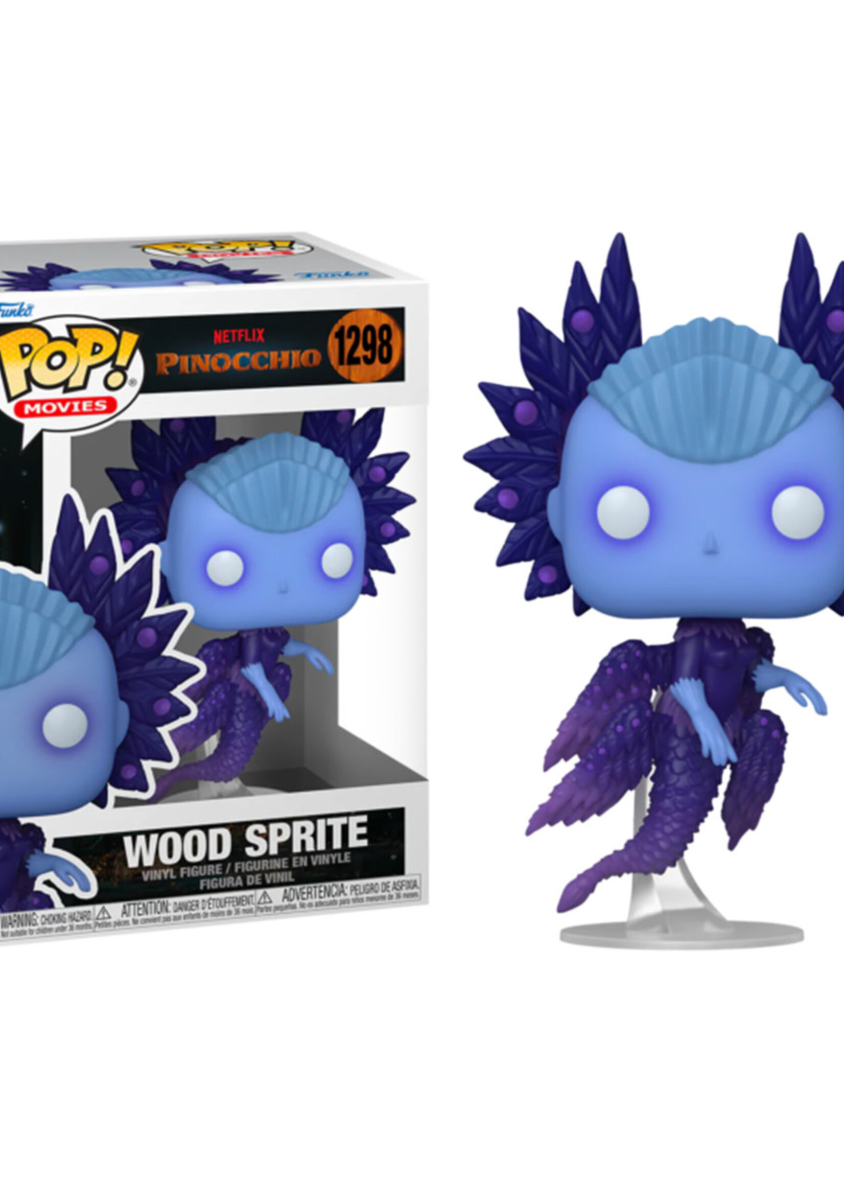 Pinocchio Netflix Funko Pop Movies N° 1298 Wood Sprite