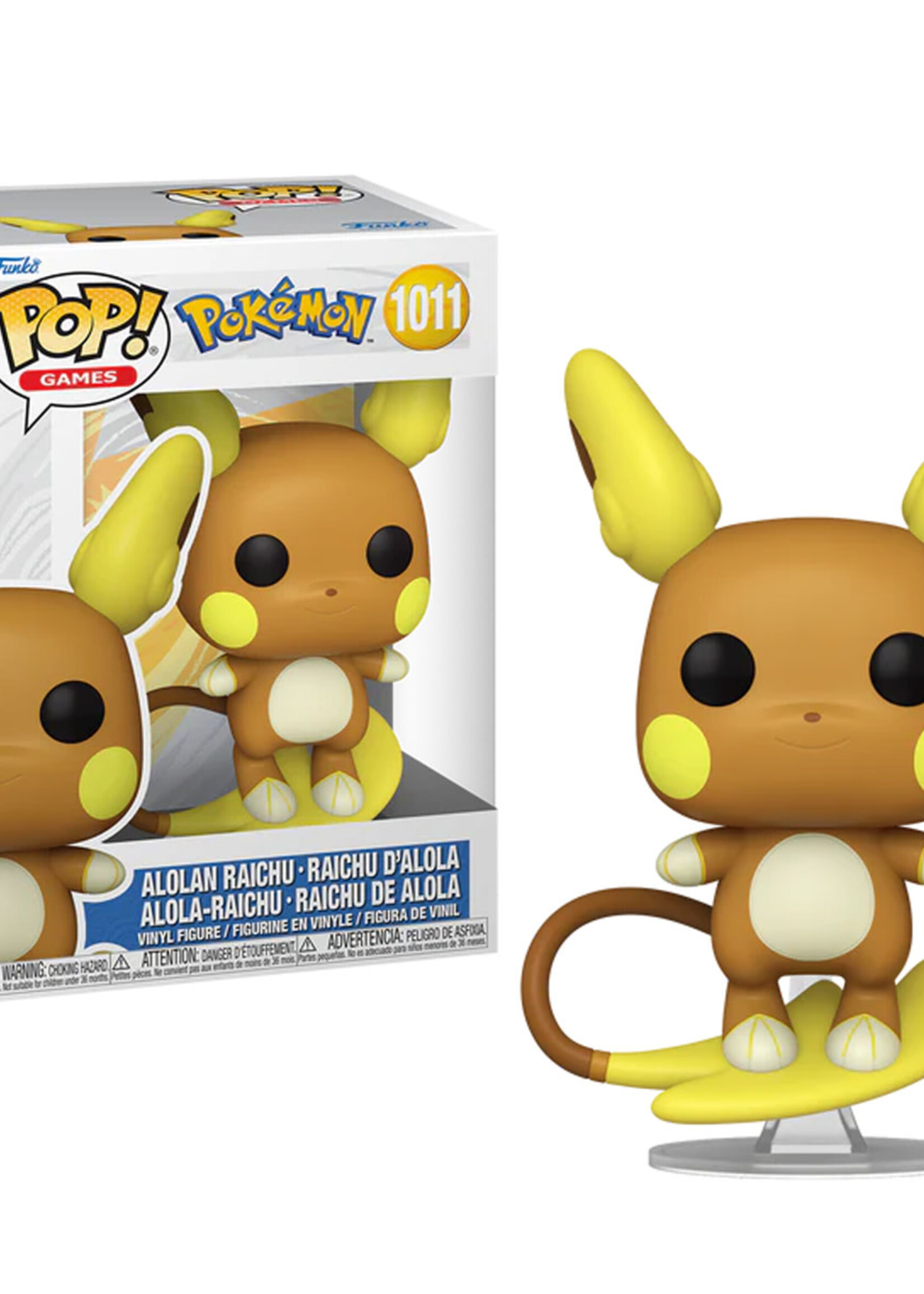 Pokemon Funko Pop N° 1011 Alolan Raichu
