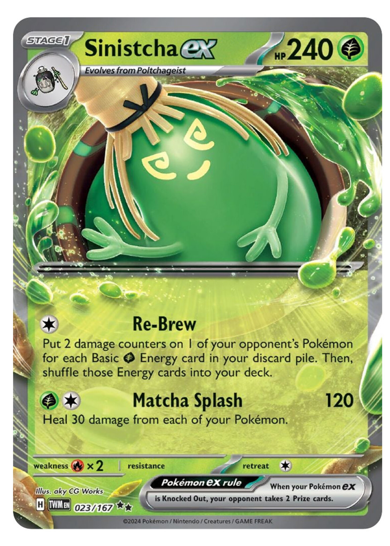 Sinistcha Ex 23 (TWM): near mint