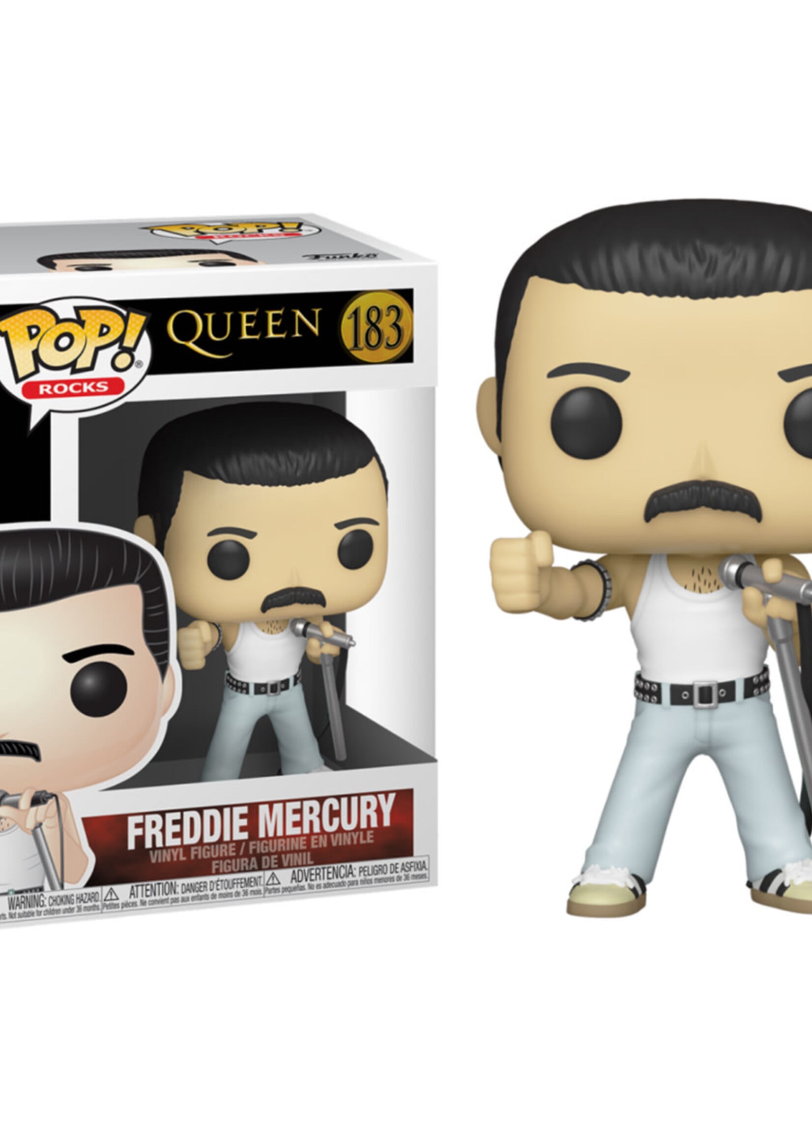 Queen Funko Pop N° 183  Freddie Mercury Radio Gaga 1