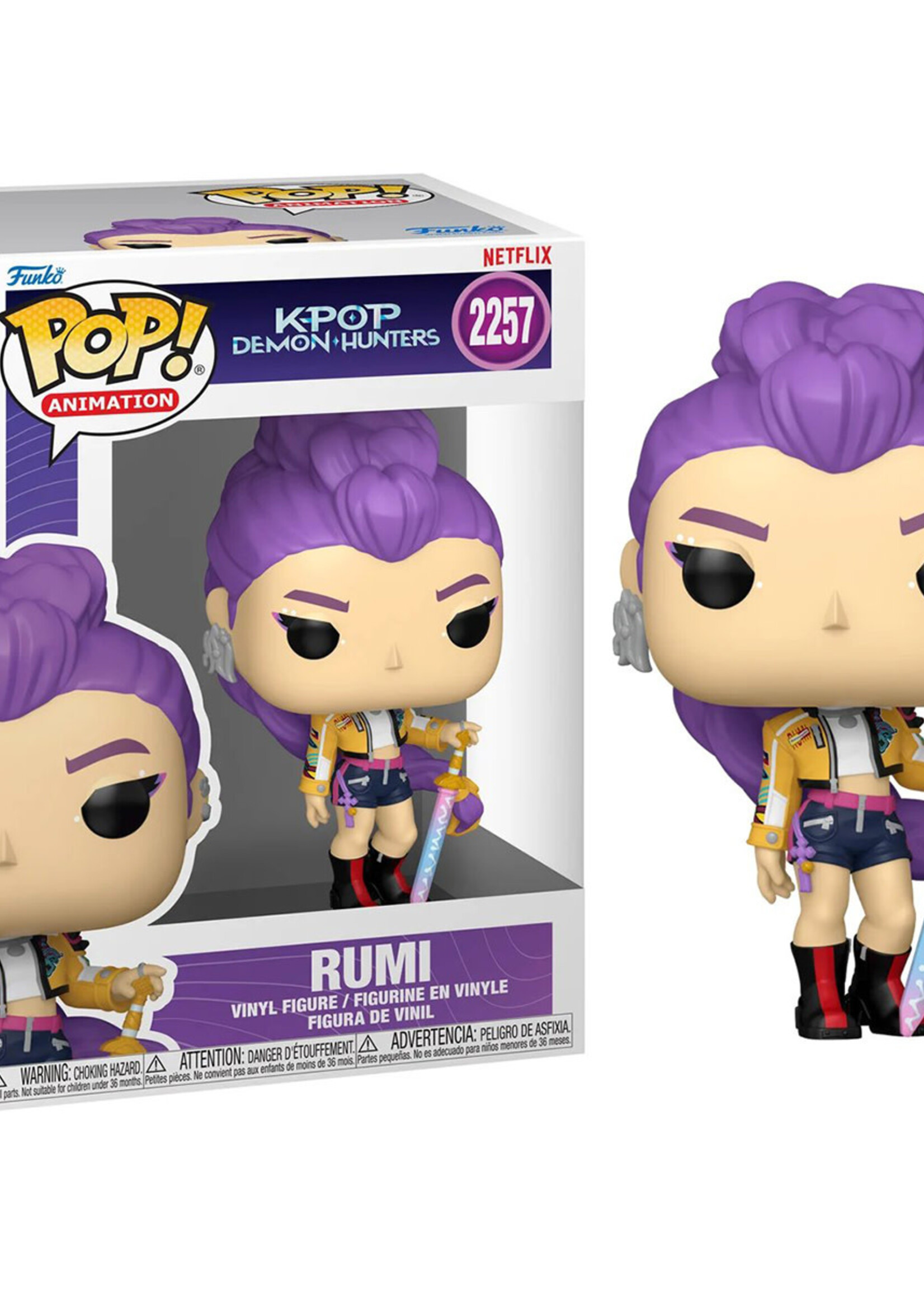 Kpop Demon Hunters Funko Pop N° 2257 Rumi