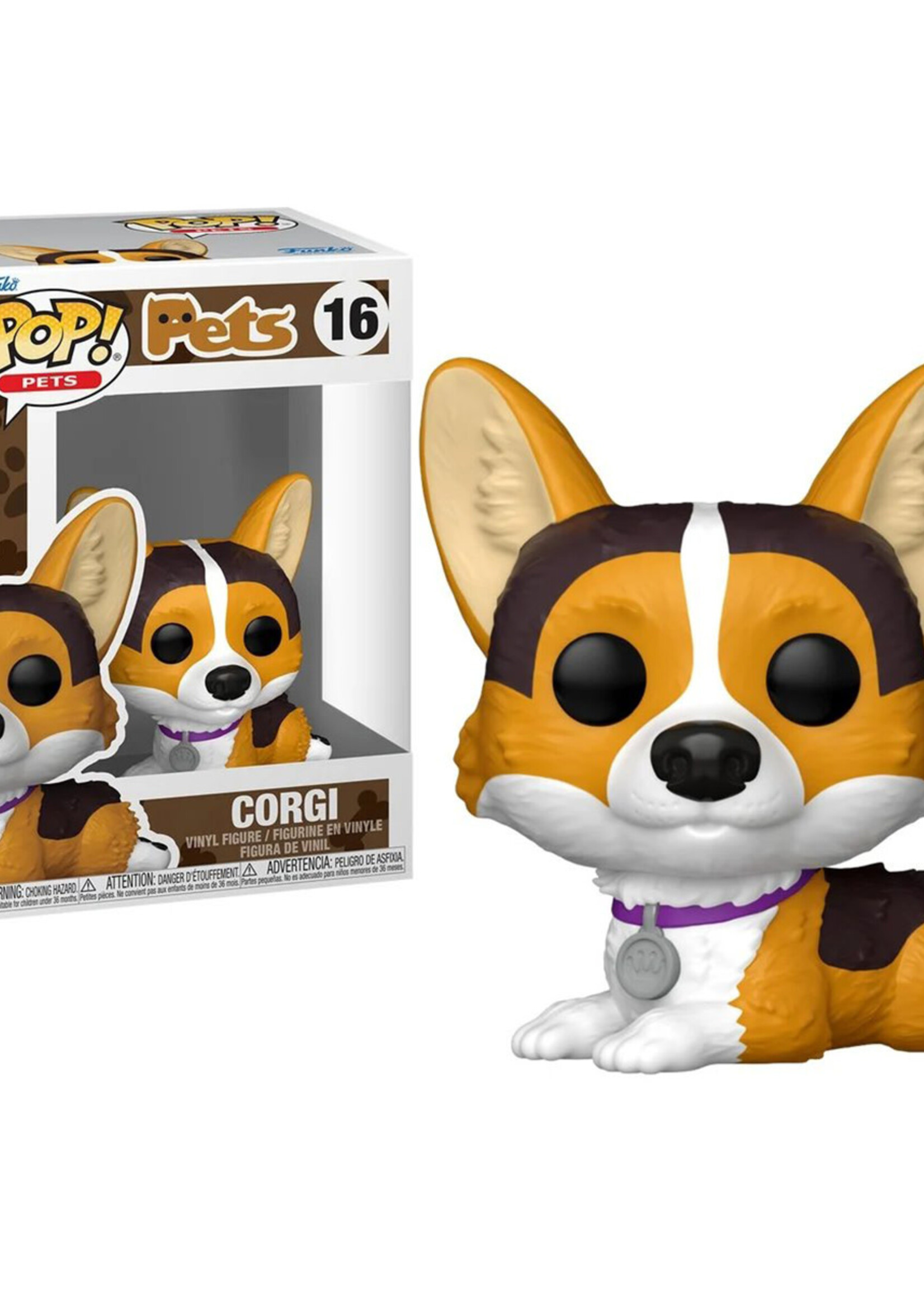 Pets Funko Pop N° 16 Corgi