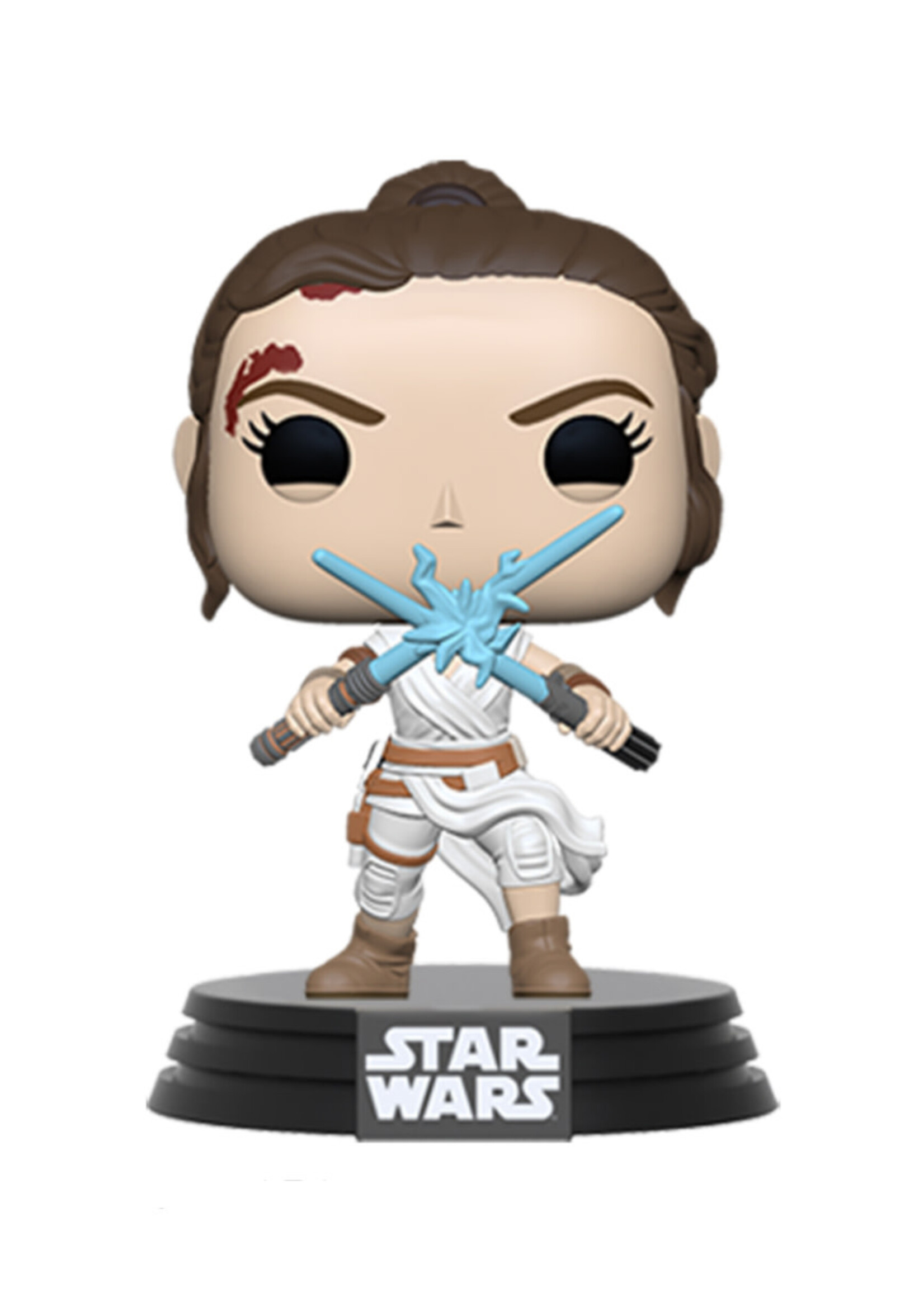Star Wars IX Funko Pop N° 434 Rey W/ 2 Light Saber