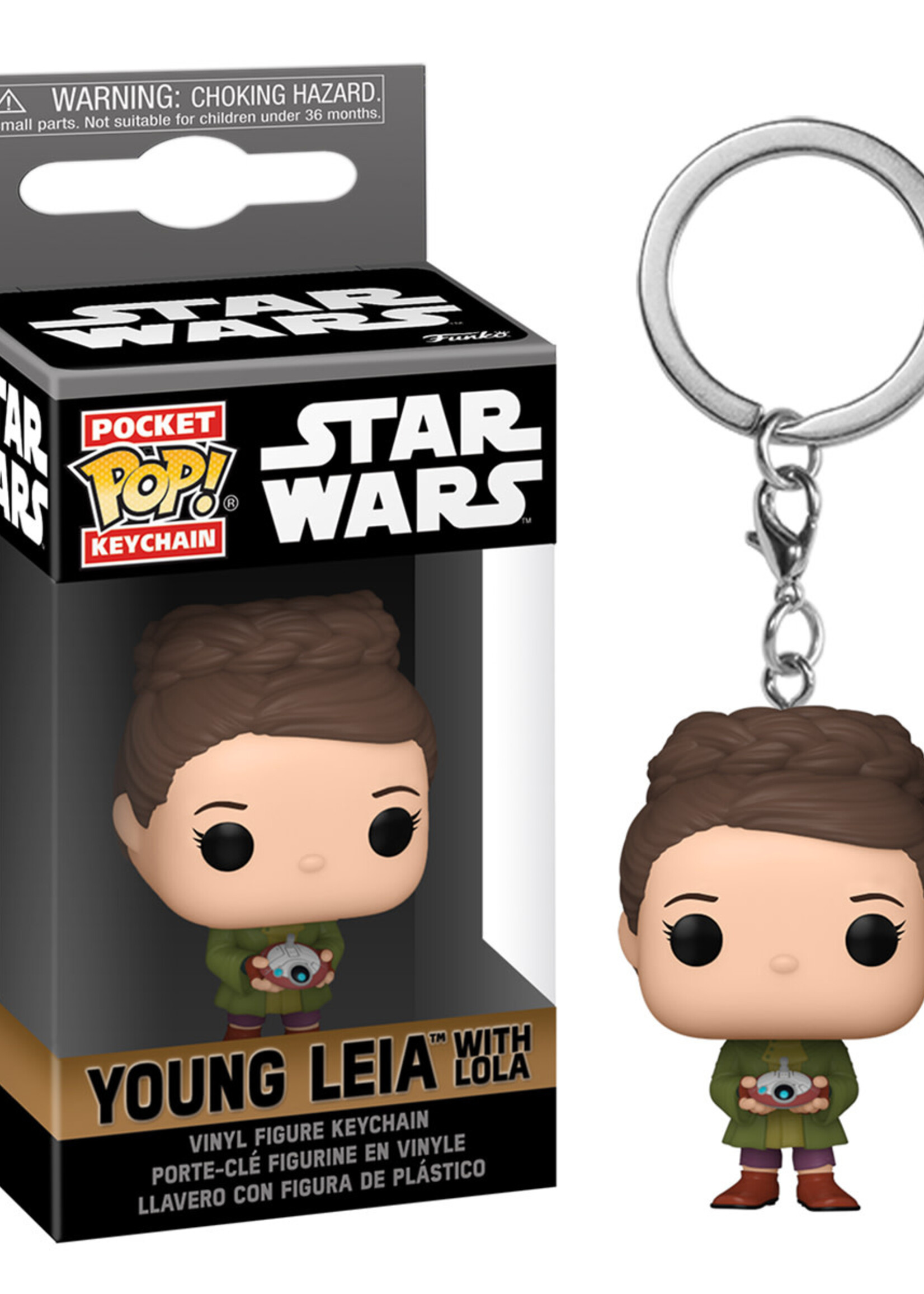 Star Wars Obi-Wan Kenobi  Pocket Pop Keychains Leia