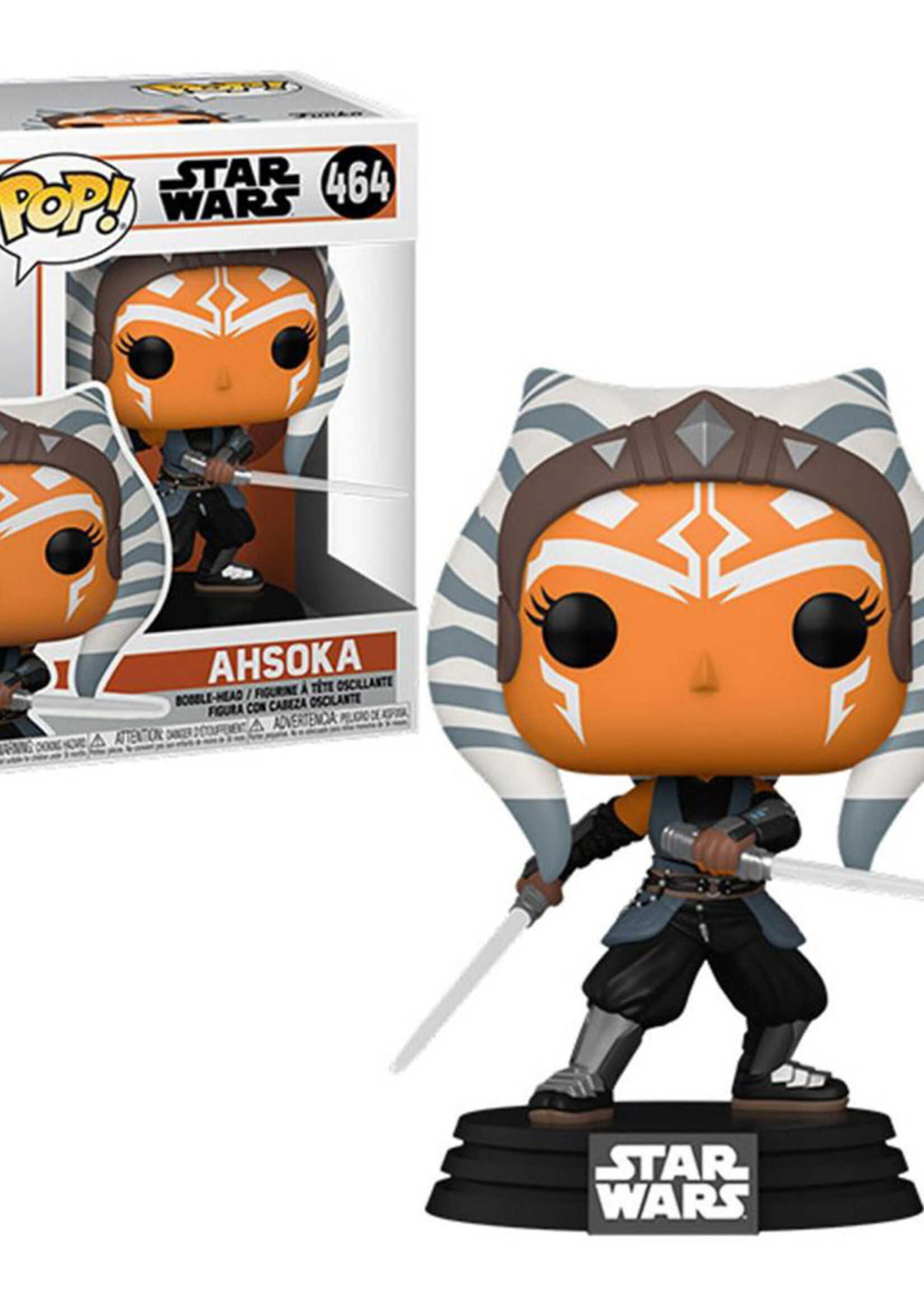 The Mandalorian Funko Pop N° 464 Ahsoka With Sabers