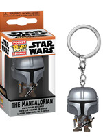The Mandalorian Pocket Pop Keychains Mando W/ Darksabe