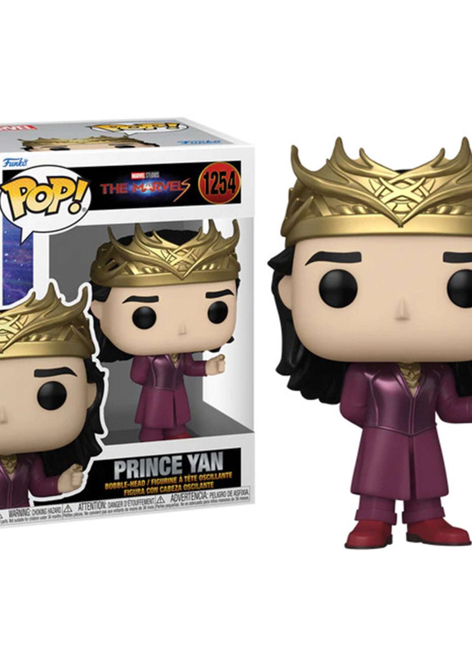 The Marvels Funko Pop N° 1254 Prince Yan