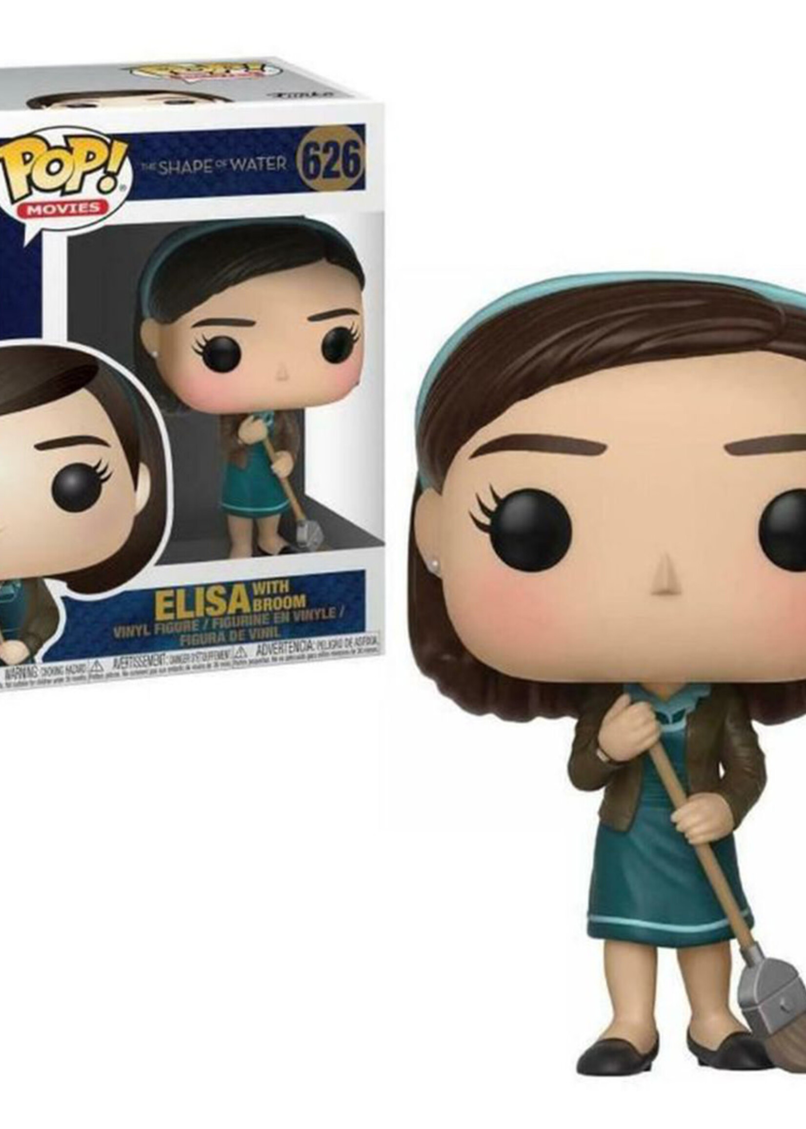 The Shape Of Water Funko Pop N° 626 Elisa With Broom