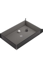 Magnetic Dice Tray Rectangular Black Gray