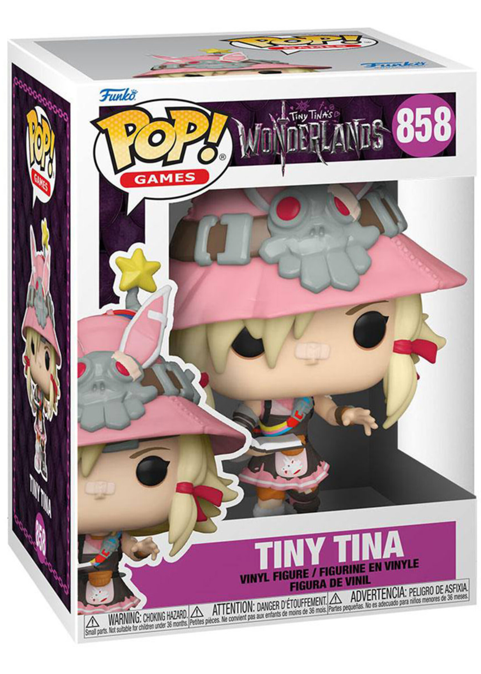 Tiny Tina's Wonderlands Funko Pop N° 858 Tiny Tina