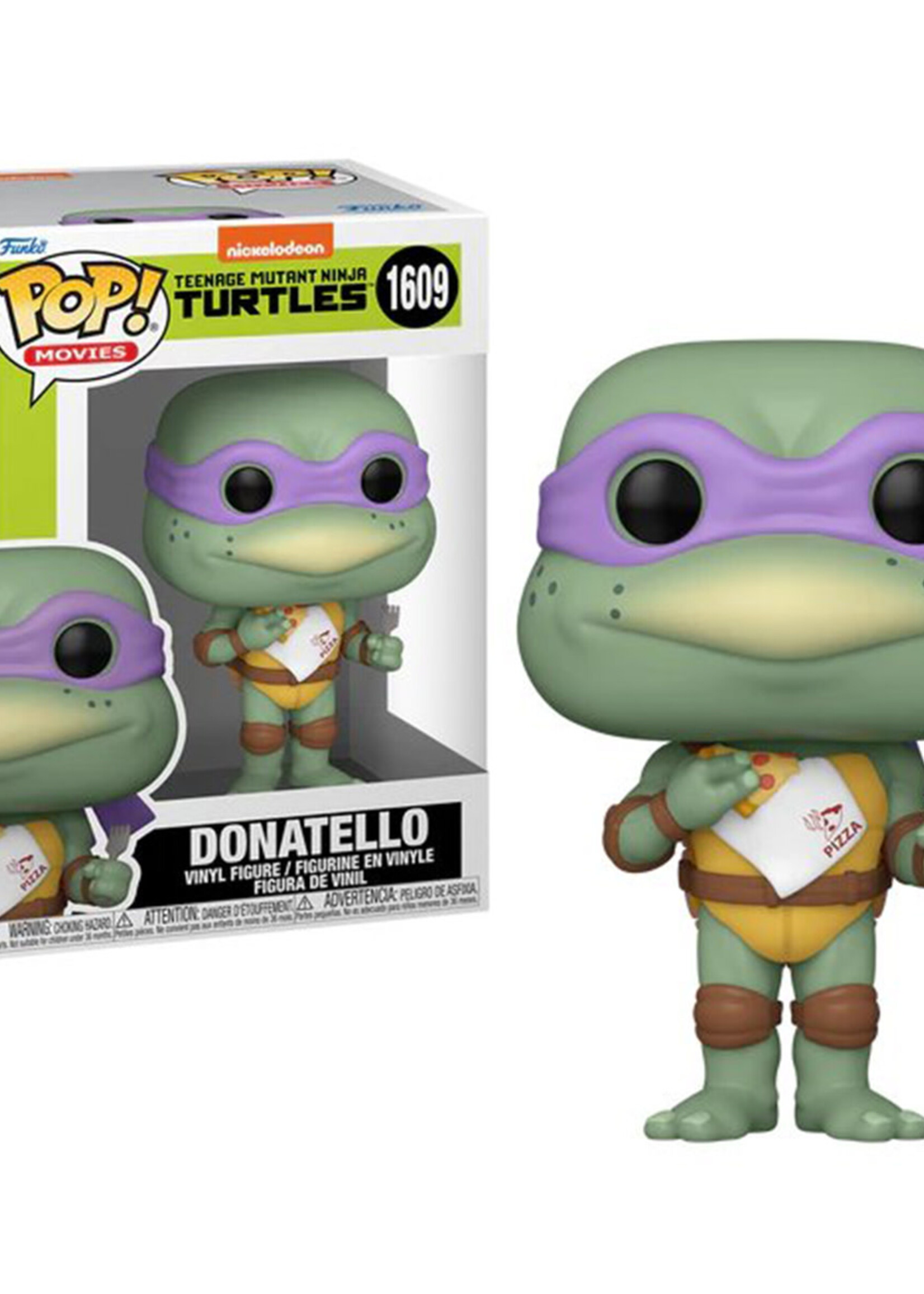Tmnt Funko Pop N° 1609 Donatello With Pizza