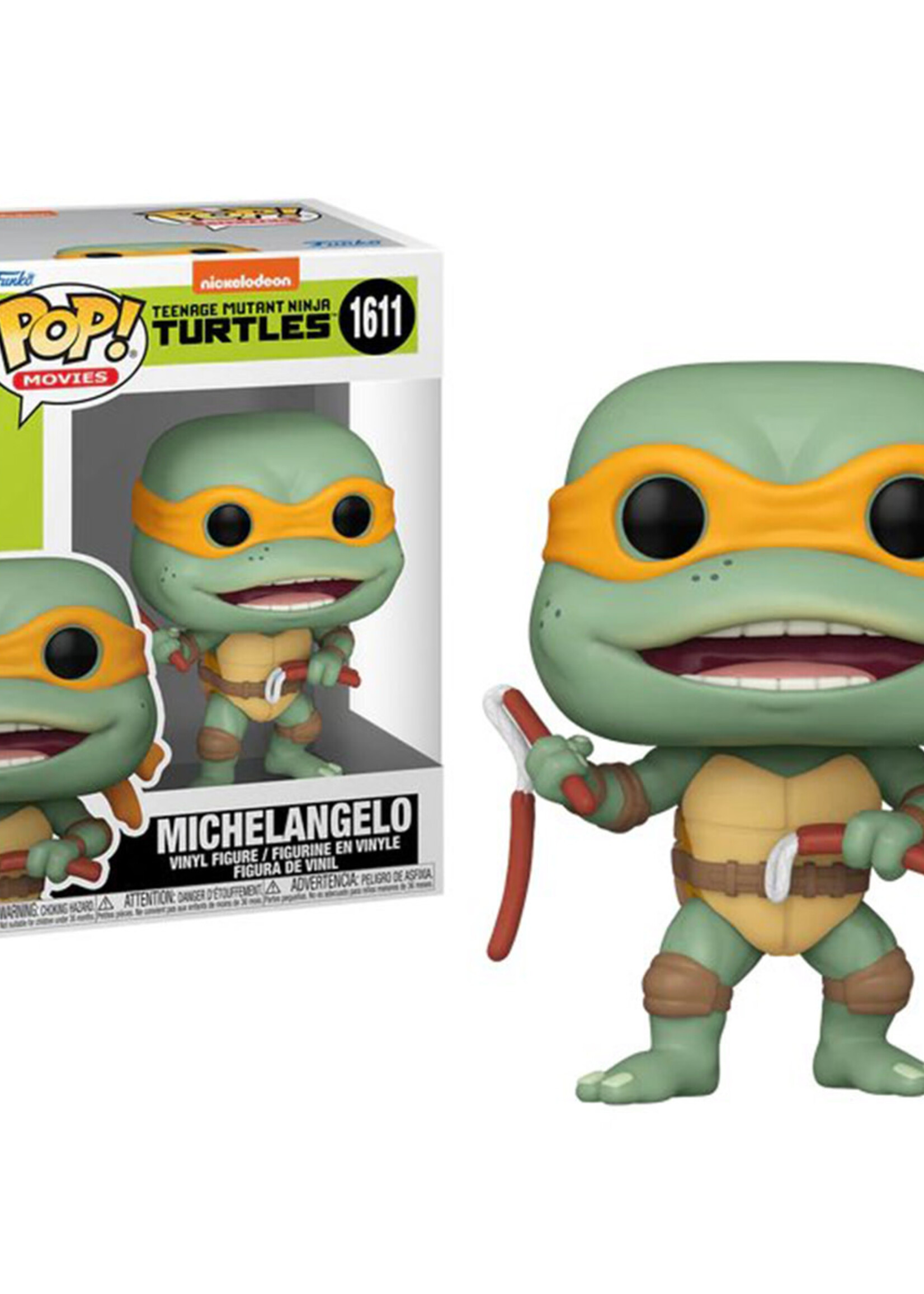 Tmnt Funko Pop N° 1611 Michelangelo Sausage Nunchuk