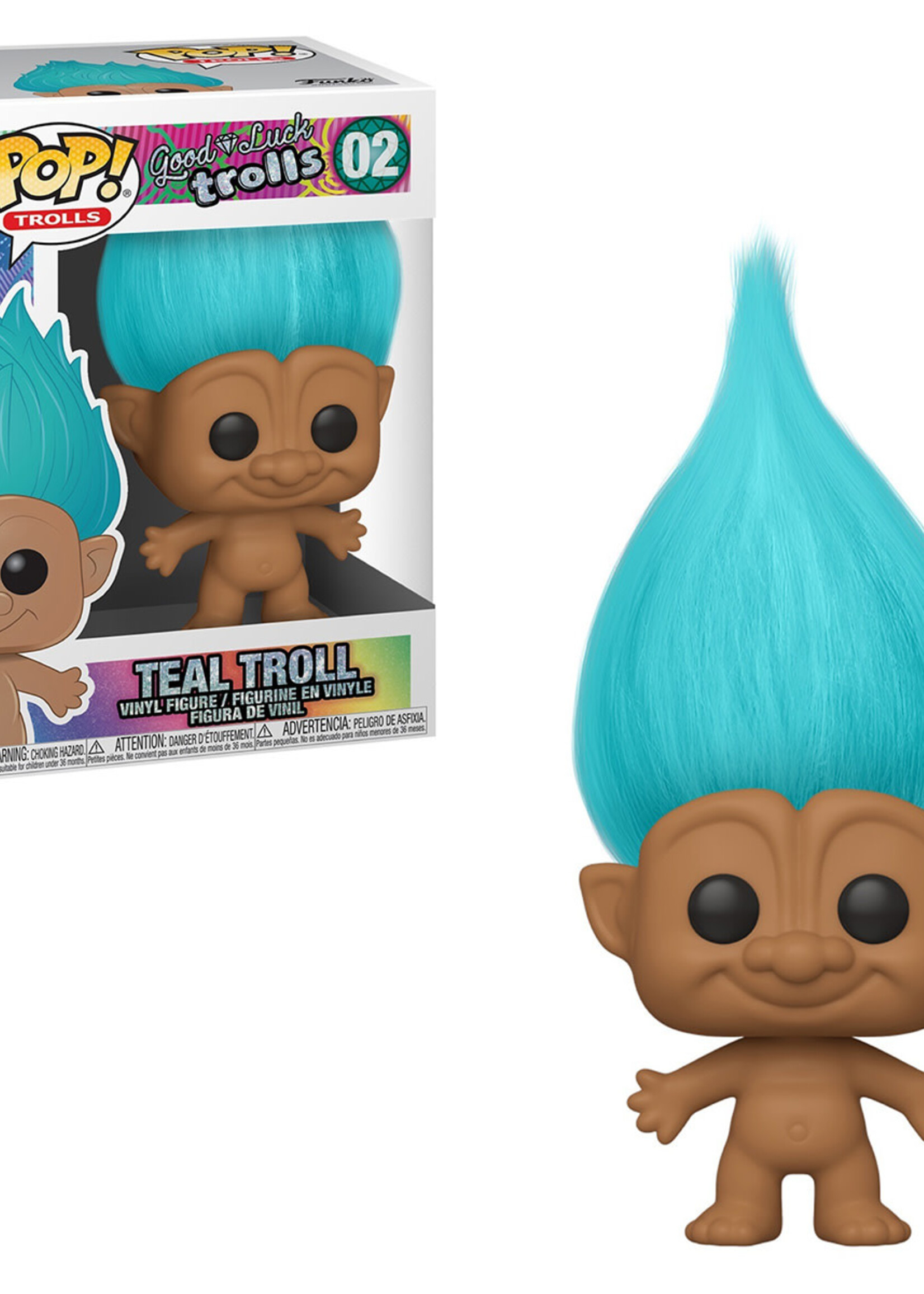Trolls - Funko Pop N° 02 Teal Troll