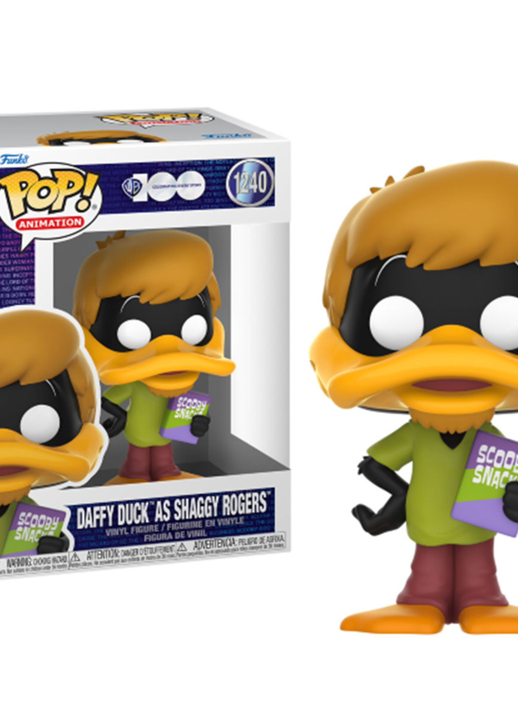 Warner Bros. Funko Pop N° 1240 Daffy Duck As Shaggy