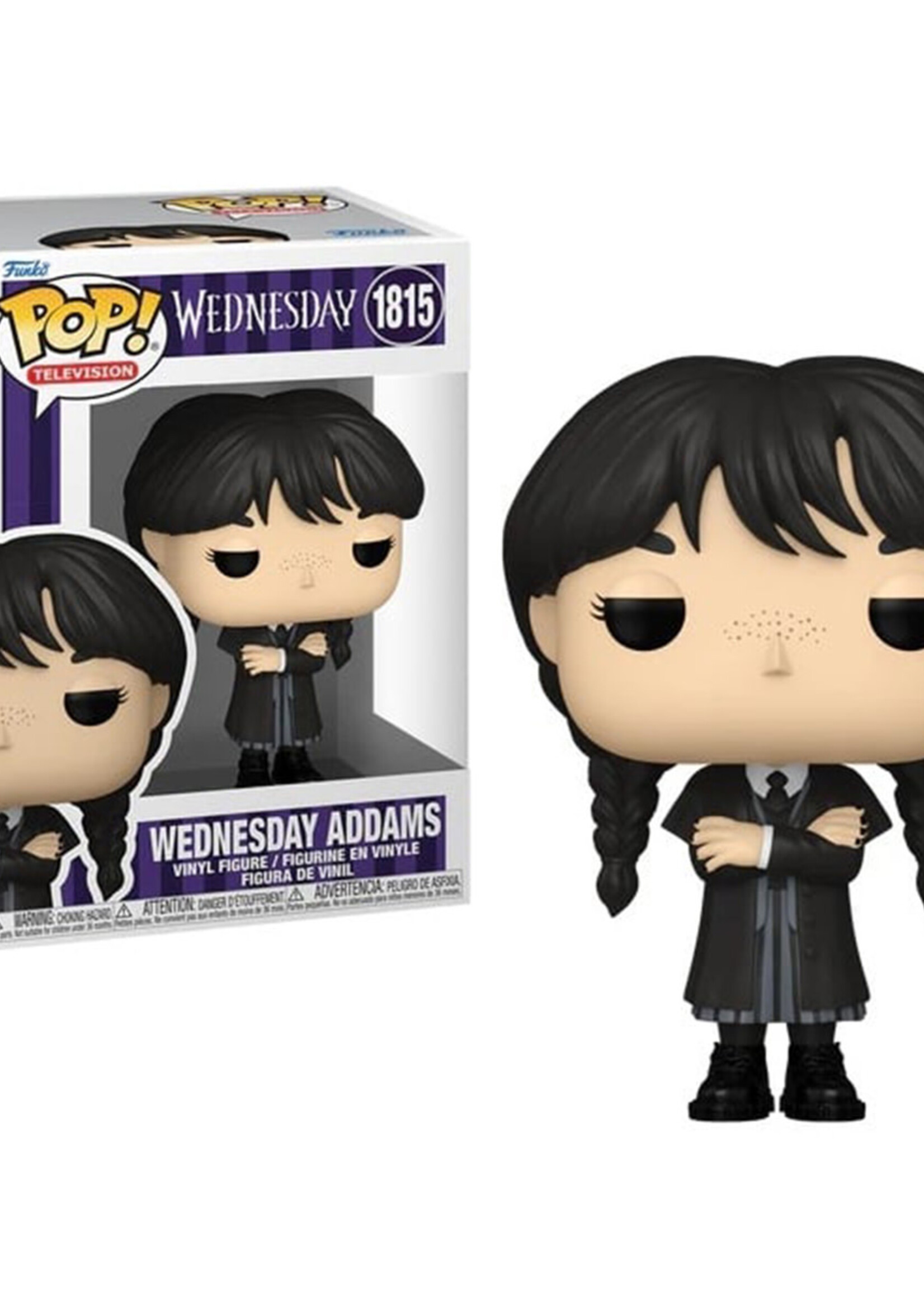 Wednesday Funko Pop N° 1815 Wednesday Addams Black coat