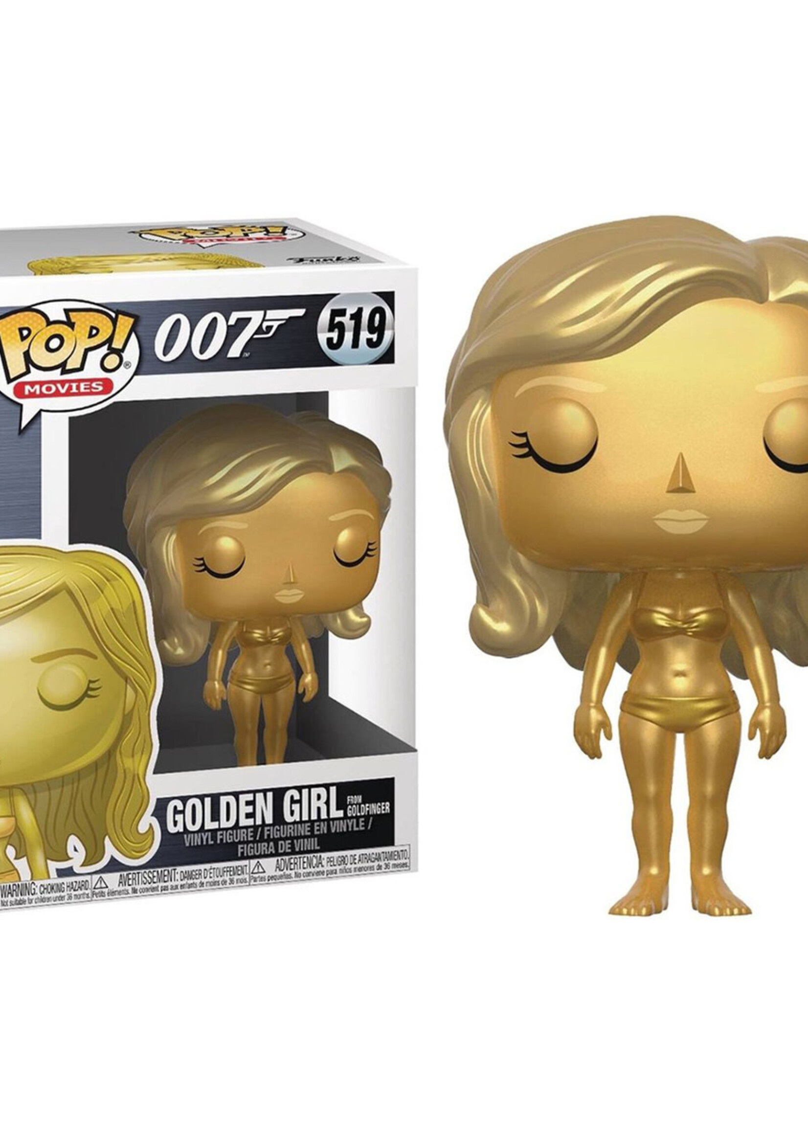 007 Funko Pop N° 519 Golden Girl From Goldfinger
