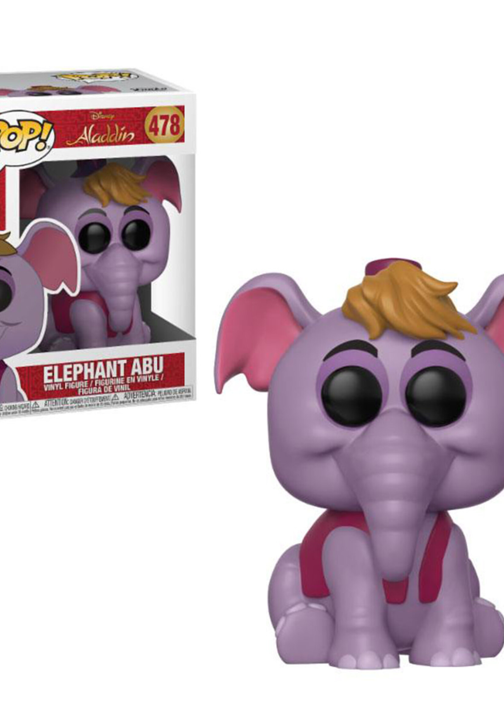 Aladdin Funko Pop N° 478 Elephant Abu