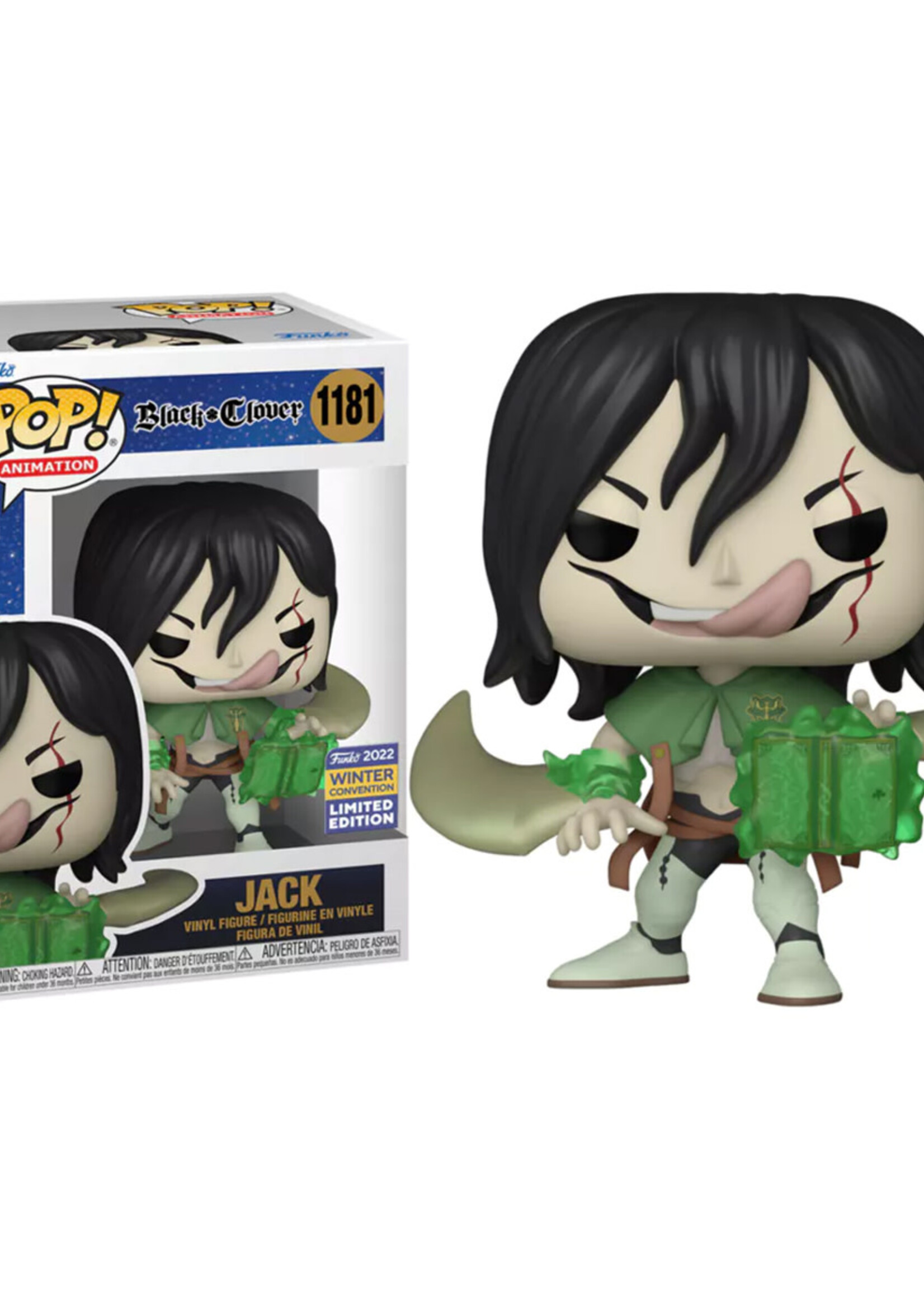 Black Clover Funko Pop N° 1181  Jack Winter Convention 2022