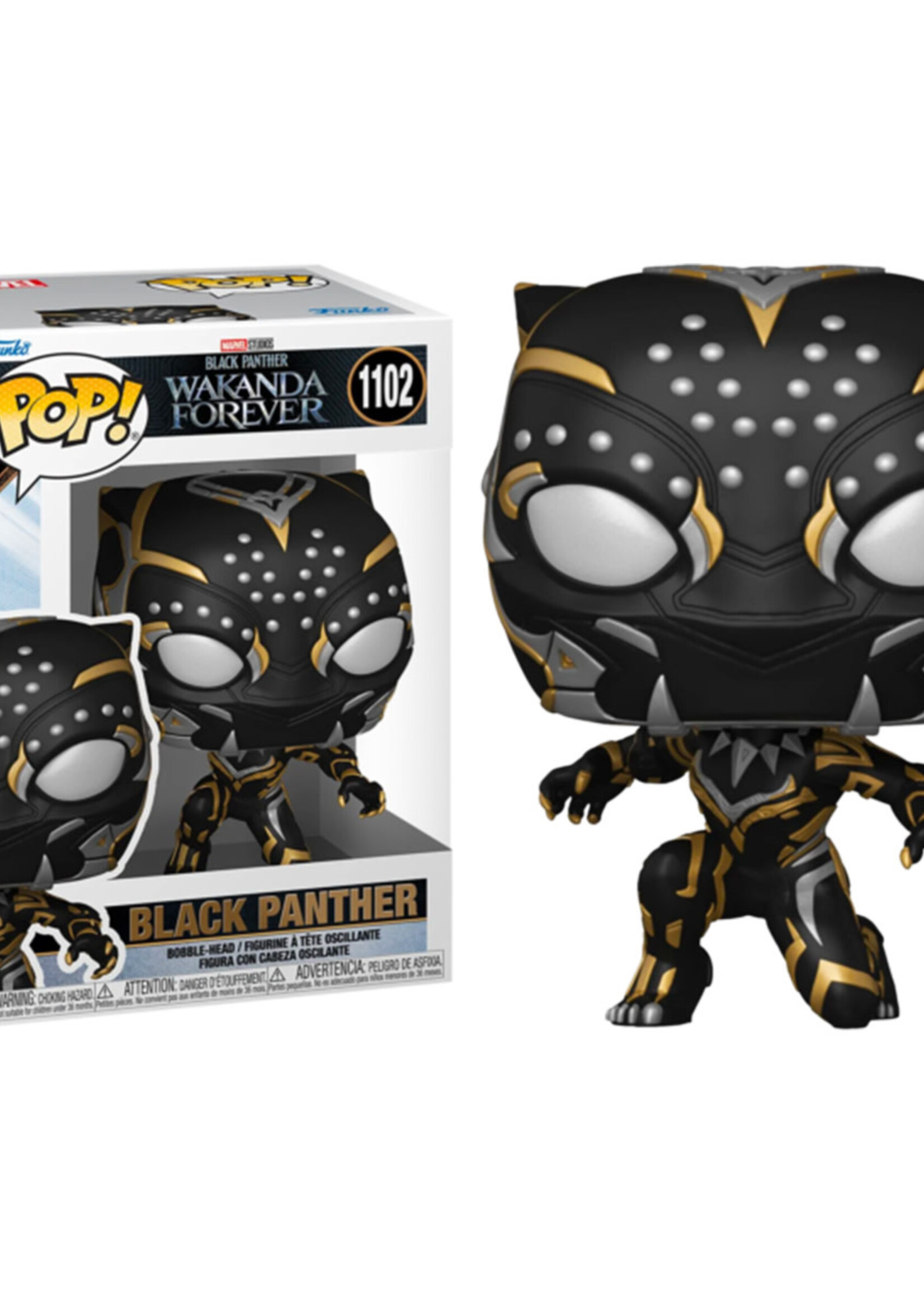 Black Panther Wakanda Forever   Funko Pop N° 1102 BlackPant
