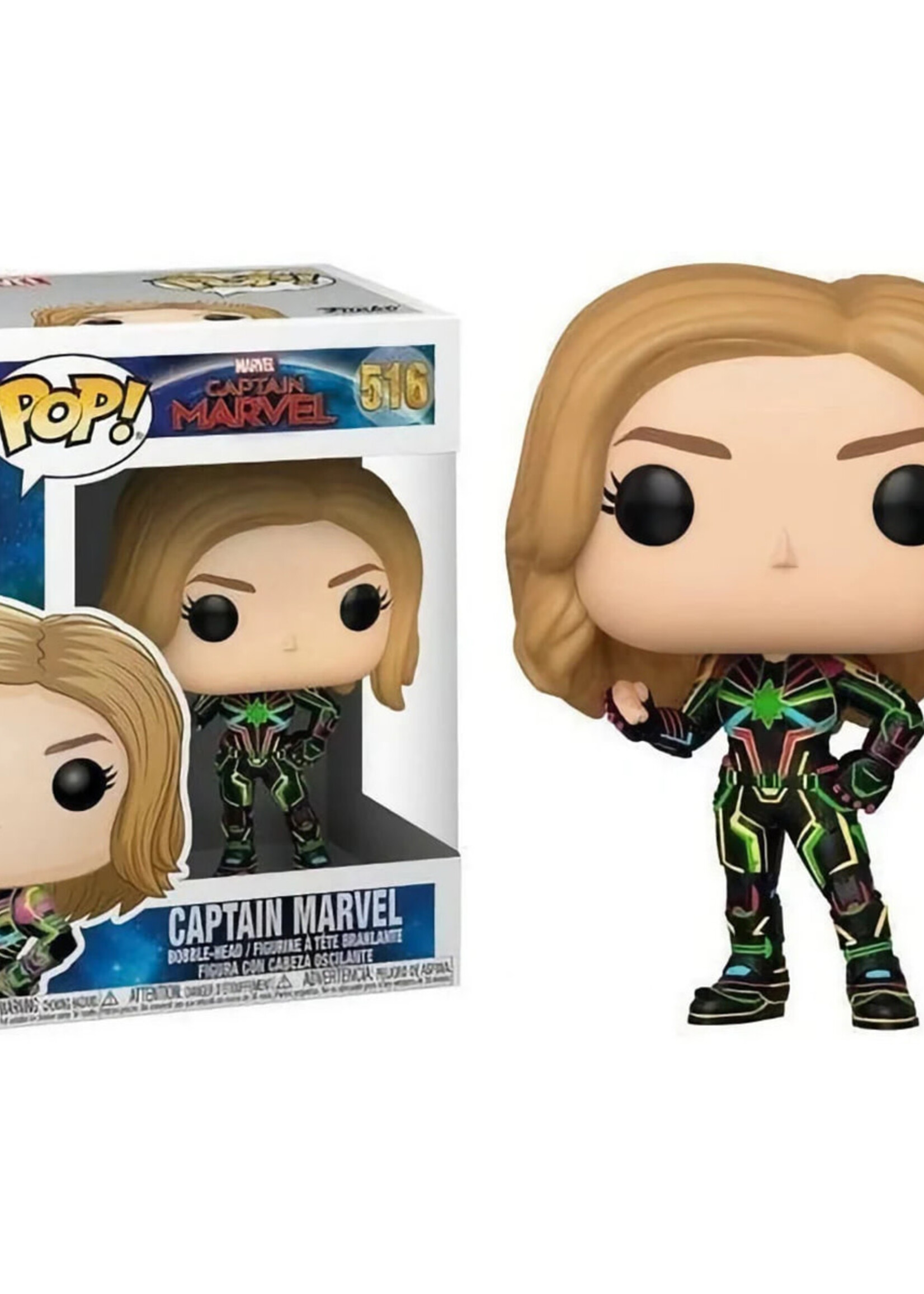 Captain Marvel Funko Pop N° 516 Captain Marvel