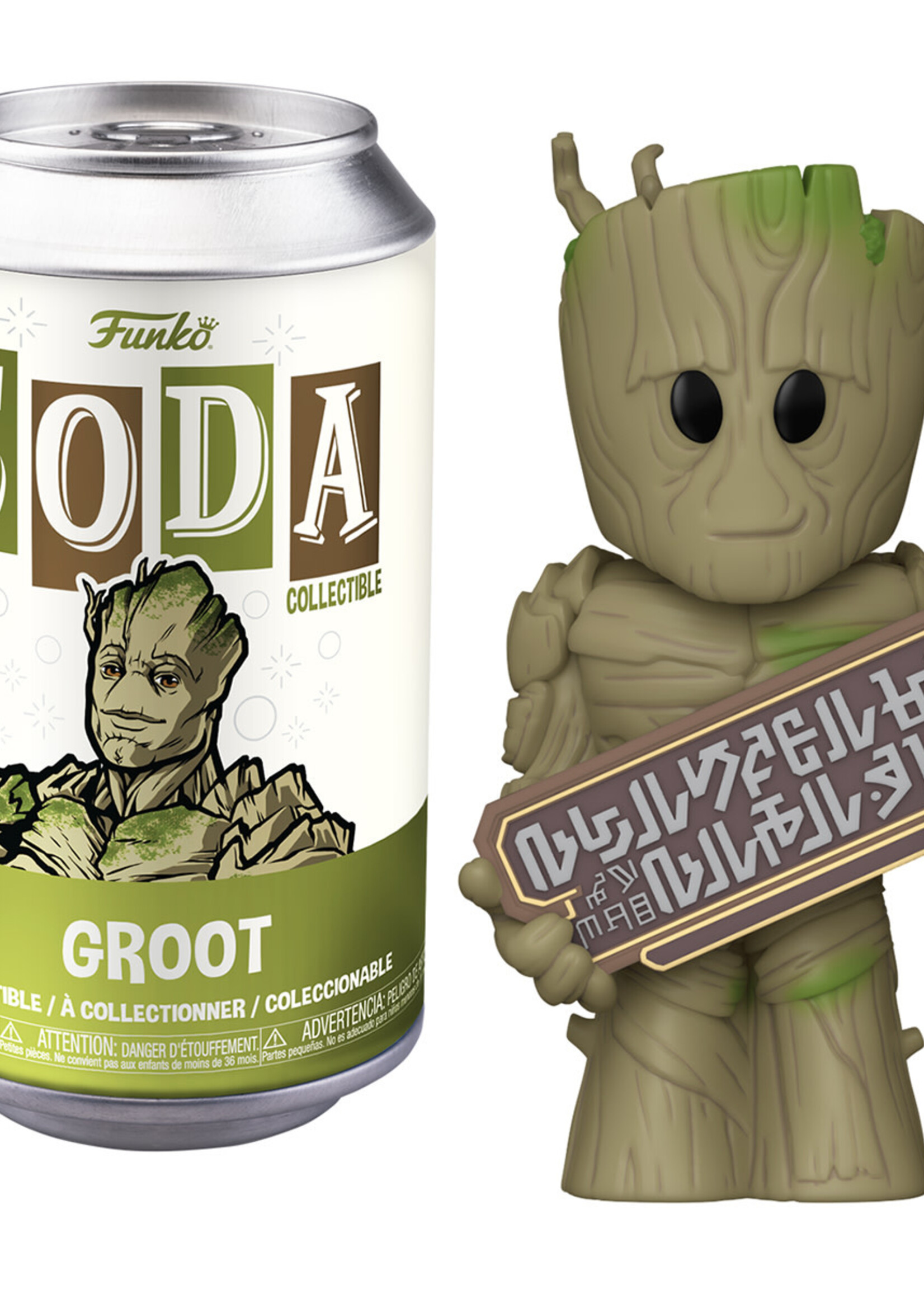 Marvel Funko Pop Soda Groot Chase