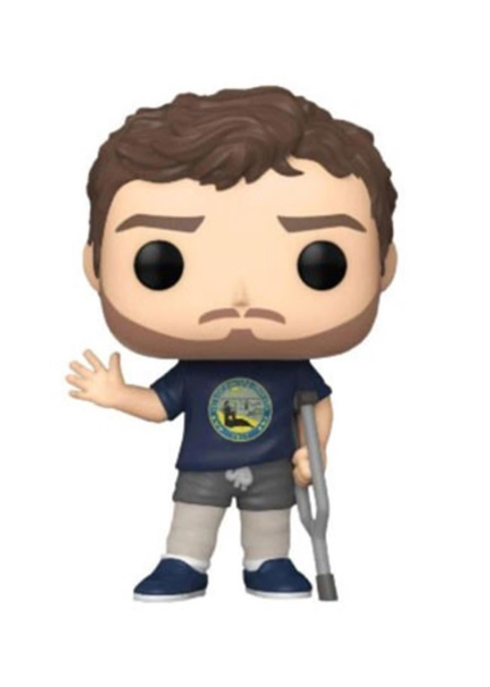 Parks And Recreation Funko Pop  N° 1155 Andy With Leg Casts