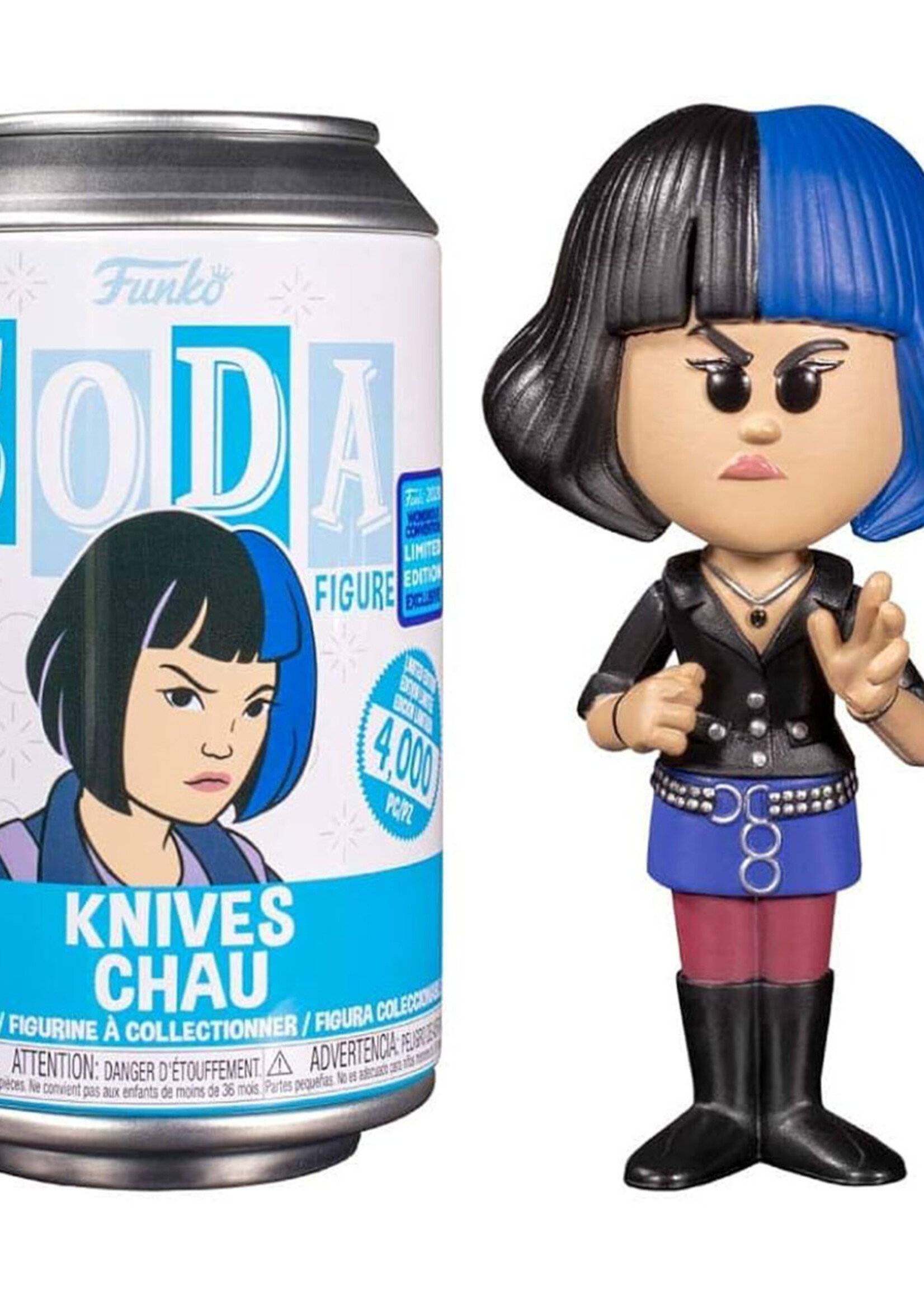 Scott Pilgrim VS The World      Funko Pop Soda Knives Chau
