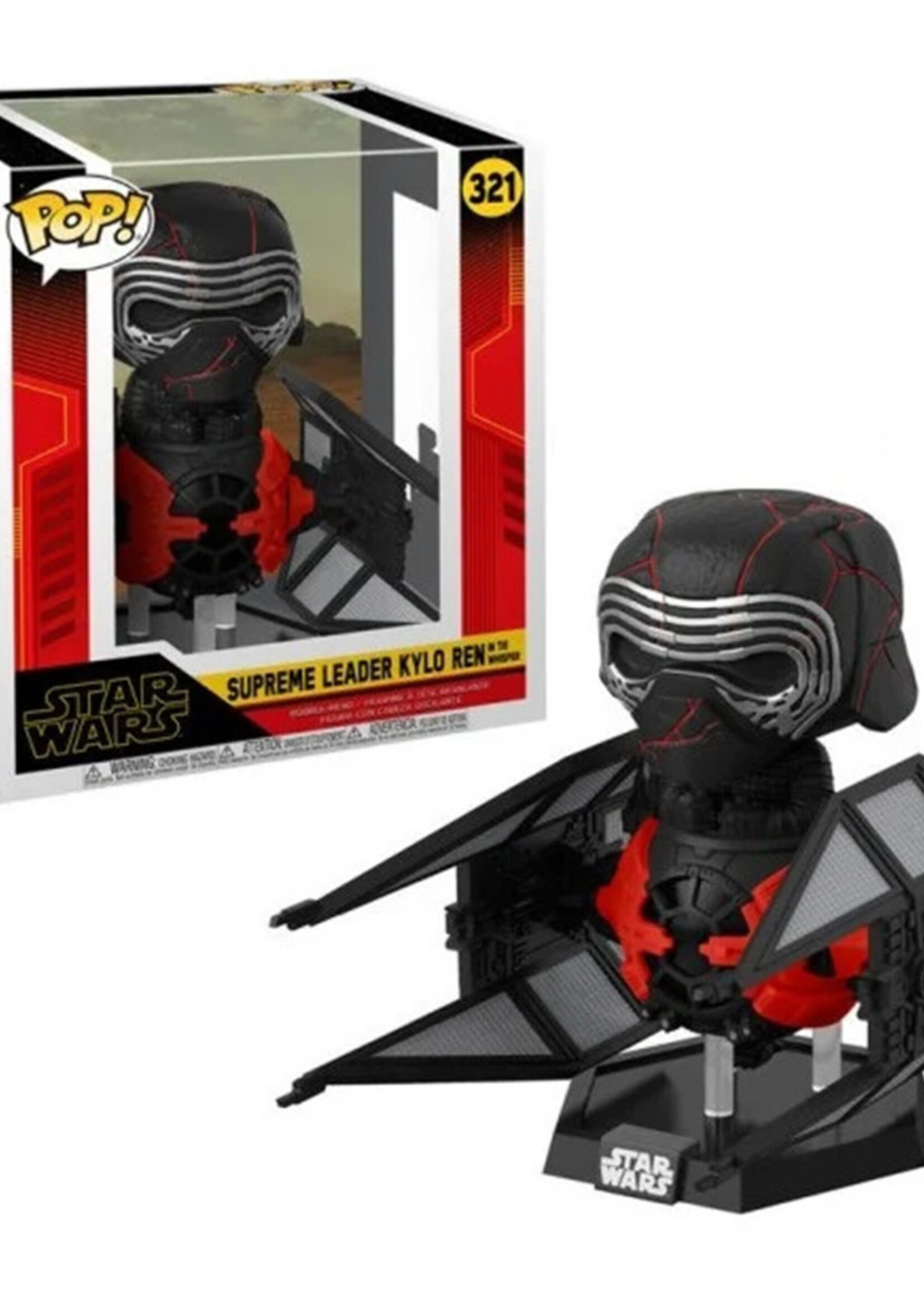 Star Wars Rise of Skywalker Funko Pop  N° 321 Kylo Ren & Whisper