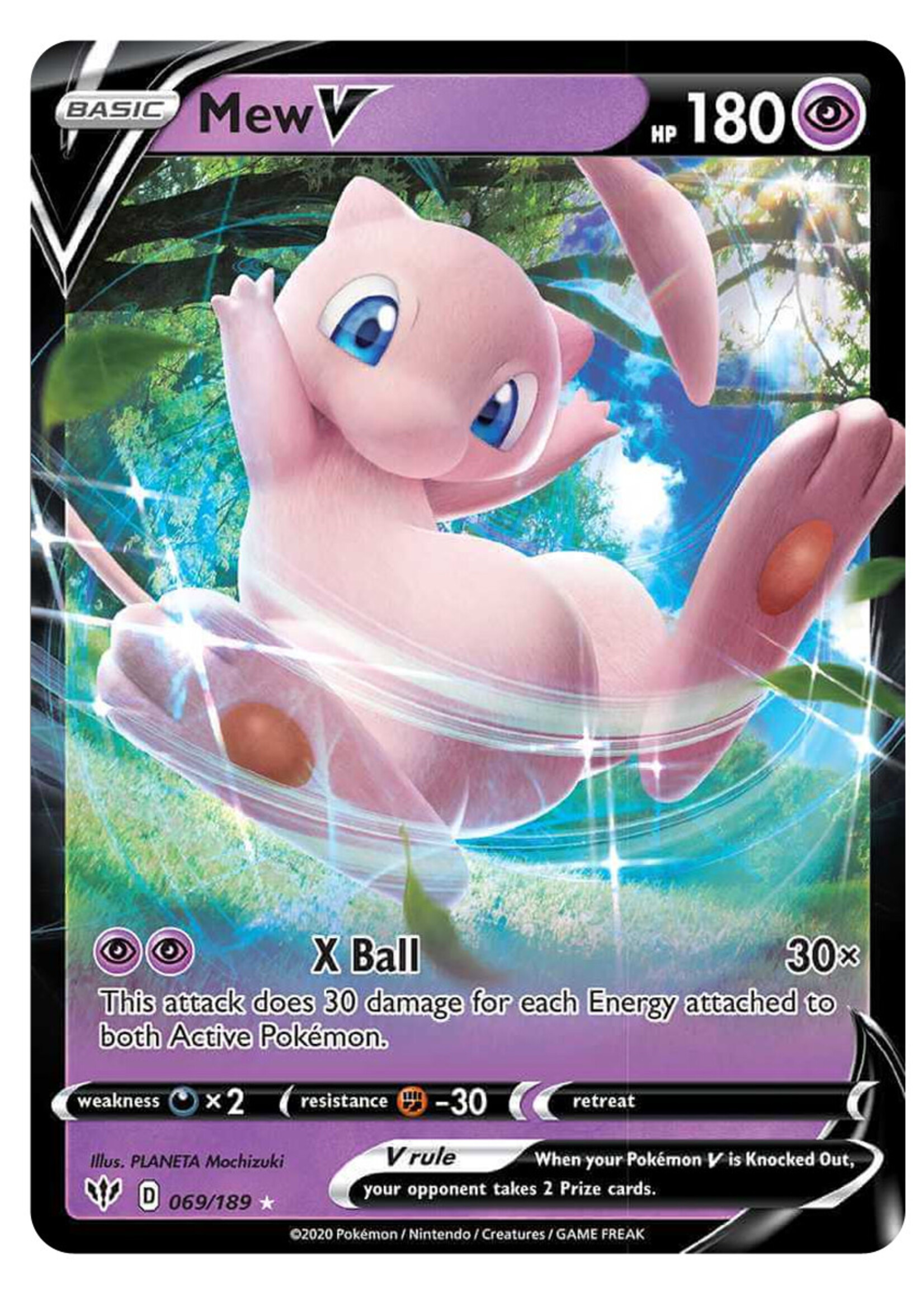 Mew V 69 (DAA): near mint