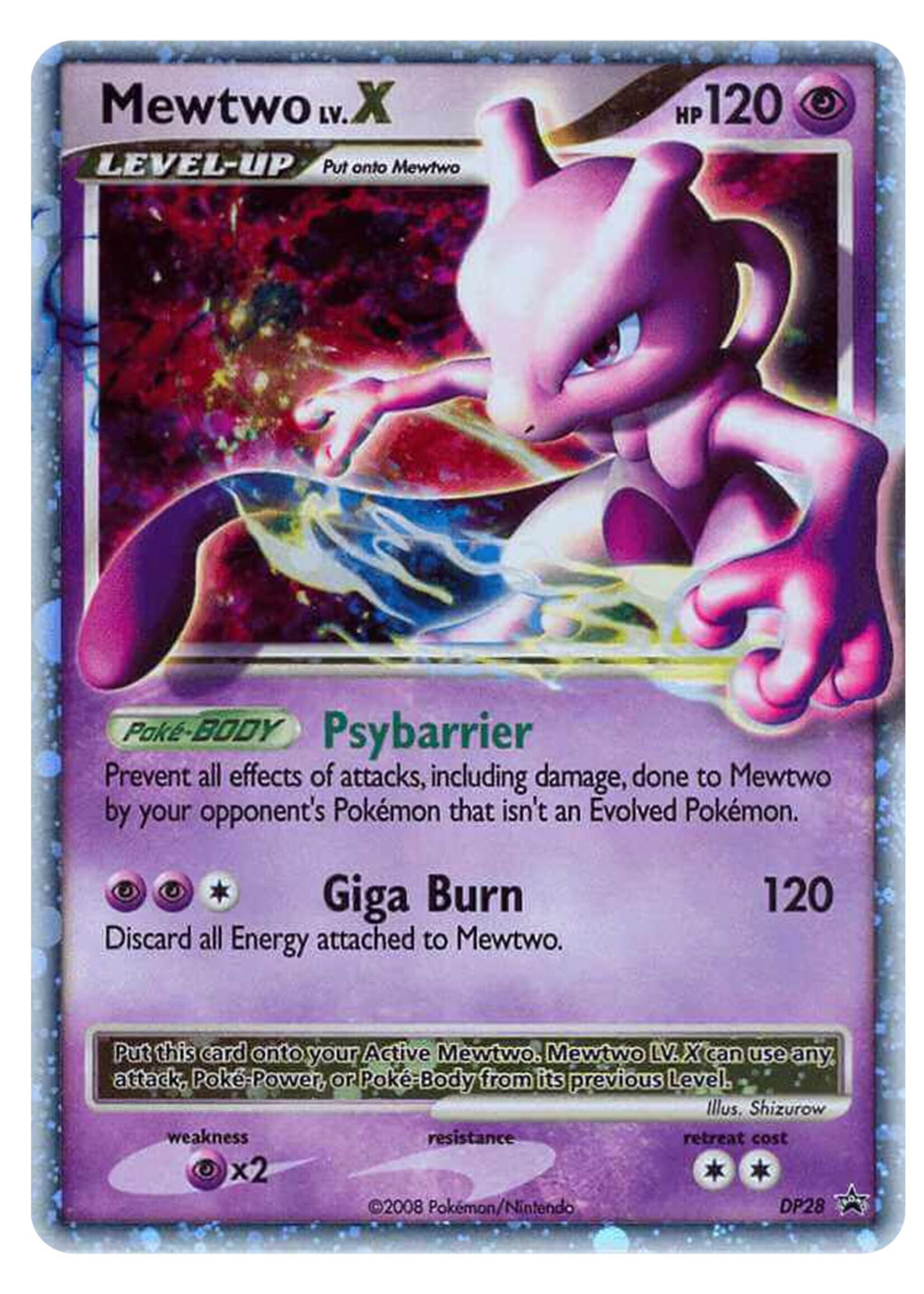 Mewtwo Lv.X 28 (DPP): light played