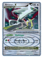 Arceus Lv.X 95 (AR): light played/played