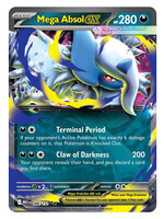 Mega Absol Ex 86 (MEG): near mint