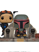 The Mandalorian Funko Pop N°486 Boba Fett & Fennec on Throne
